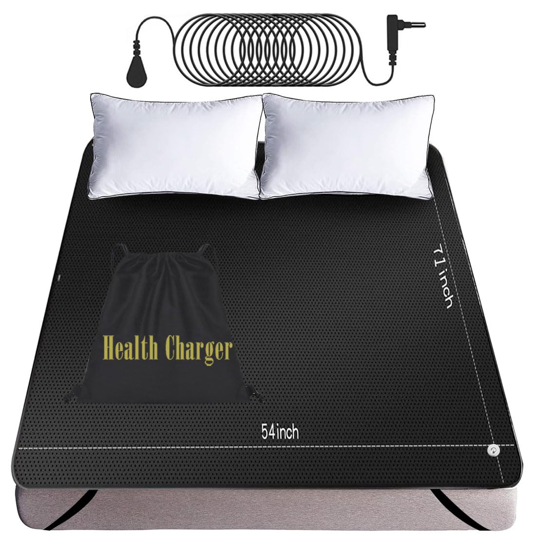 Grounding Mat for Sleeping, Grounding Sheet forBed, Earth Mat Connected for Pain Relief FOPPON buy supplements canada