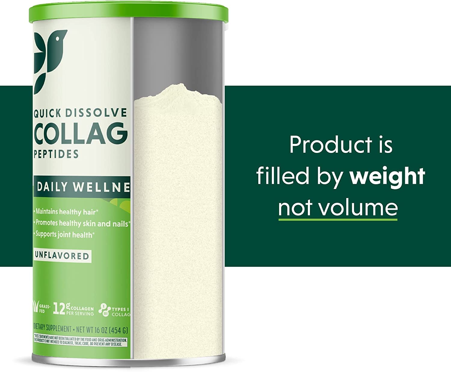 Great Lakes Gelatin Collagen Hydrolysate 454g (UK/EU Compliant can) (3) Great Lakes Gelatin buy supplements canada