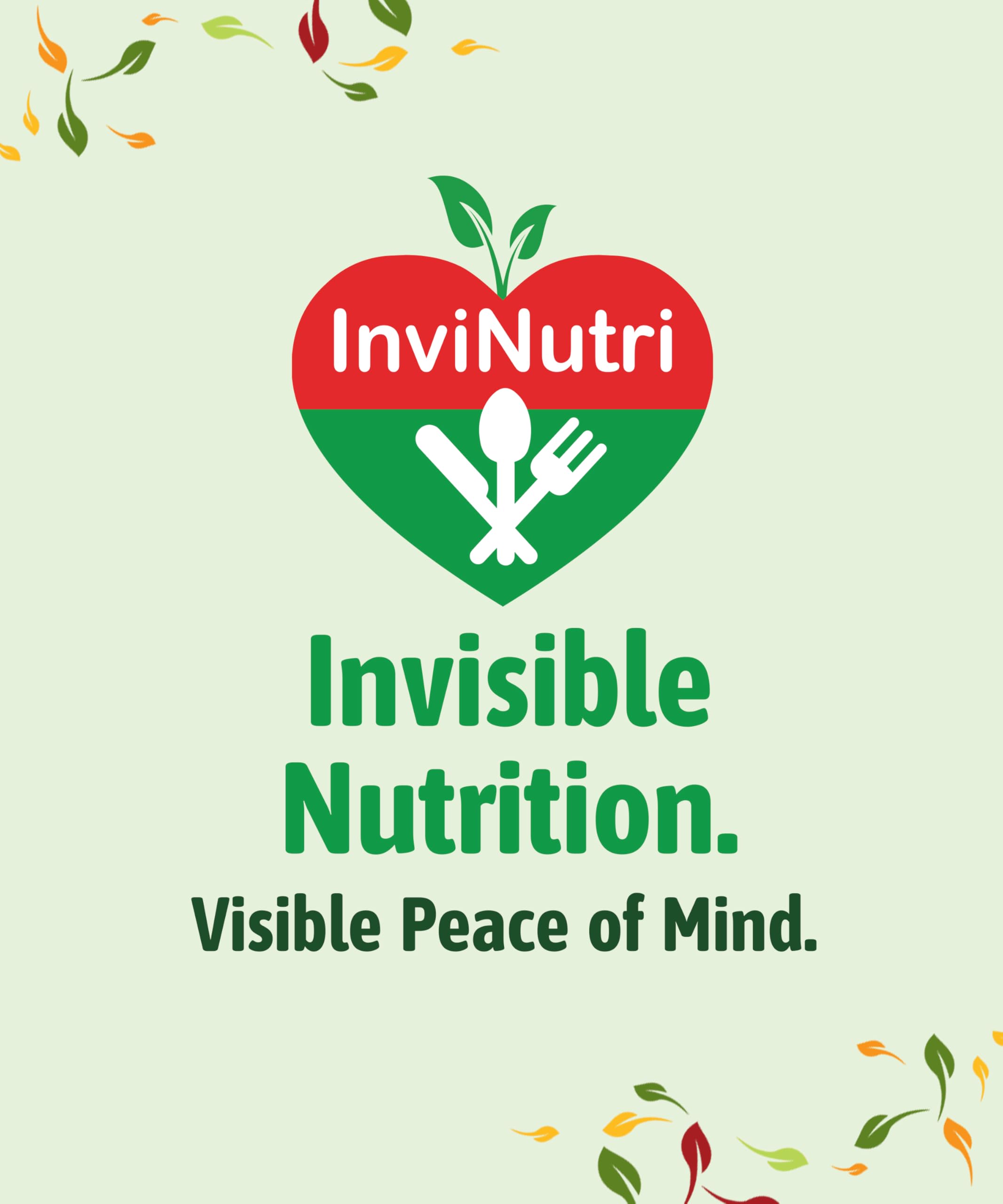 InviNutri Superfood Powder for Sensory & Picky Eaters. A TINY scoop- 40x Nutrient-Rich, 30mg Sulforaphane for Detox. Organic Microgreens, Fruits & Veggies - Blends Invisibly into Most Meals - 24 serv. InviNutri Invisible Nutrition buy supplements canada