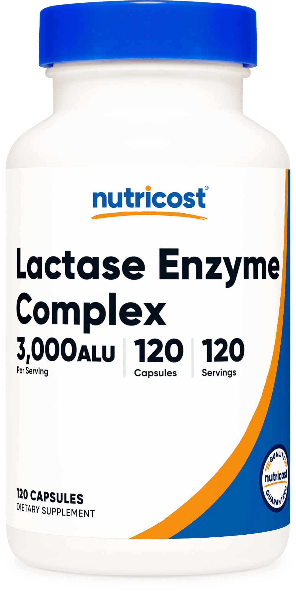 Nutricost Lactase Enzyme Complex 3,000 FCC ALU, 120 Vegetarian Capsules - Non-GMO Nutricost buy supplements canada