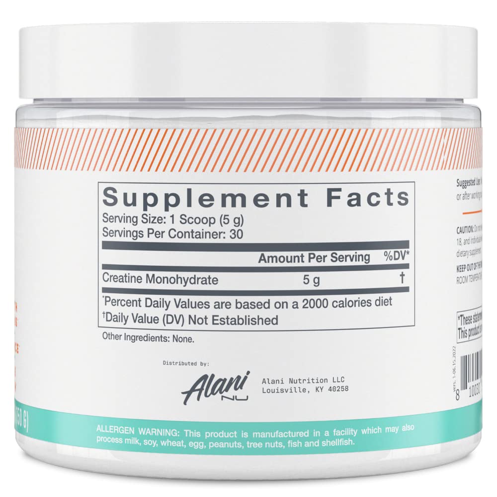 Alani Nu Creatine Monohydrate Powder and Pre Workout Breezeberry Powder Bundle Alani Nu buy supplements canada