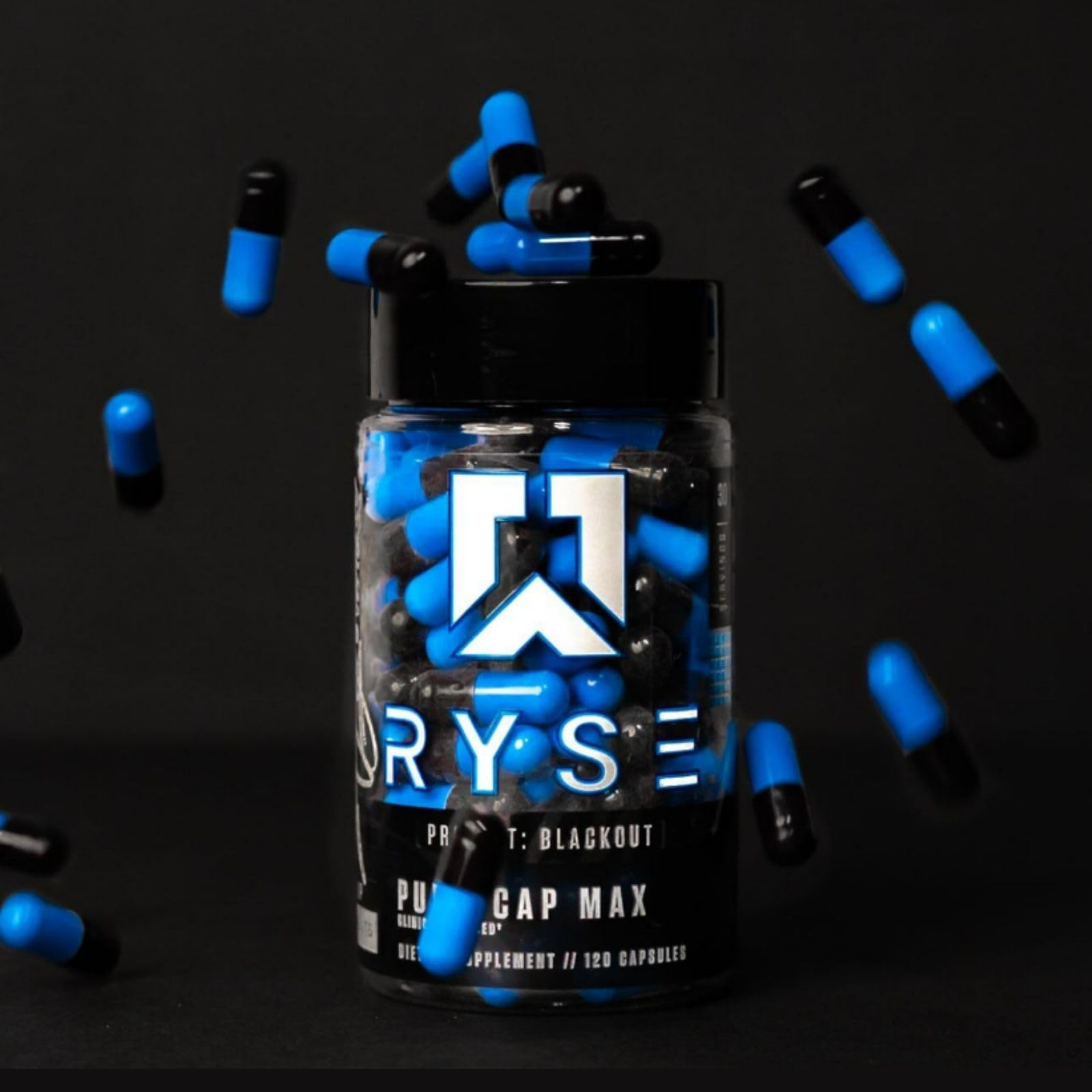 RYSE Up Supplements Project Blackout Pump Cap Max | Stimulant Free Pump Formula RYSE Up Supplements buy supplements canada