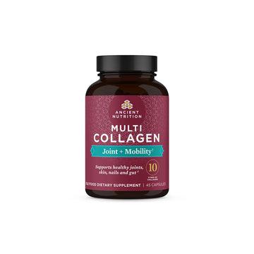 Ancient Nutrition Collagen Pills for Joint Support, Multi Collagen Capsules 45 Ct, Joint + Mobility, Supports Joints, Skin & Nails, Exercise Recovery, Paleo and Keto Friendly, Gluten Free Ancient Nutrition buy supplements canada