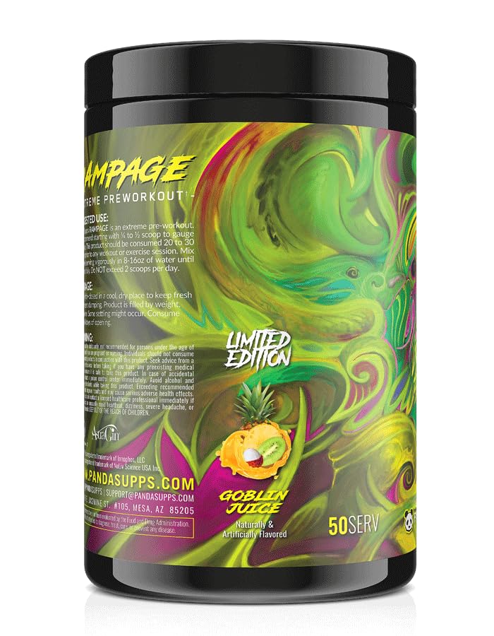 Underground Bio Labs Panda Supps: Rampage, Extreme Pre-Workout, High Stim, Maximum Underground Bio Labs buy supplements canada
