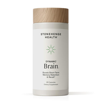 Stonehenge Health Dynamic Brain – BacoMind® Bacopa Nootropic Formula – Memory, Recall & Retention, Phosphatidylserine, Huperzine A, DHA & Choline – 40 Brain-Boosting Ingredients – Non-GMO, 60 Caps Stonehenge Health buy supplements canada
