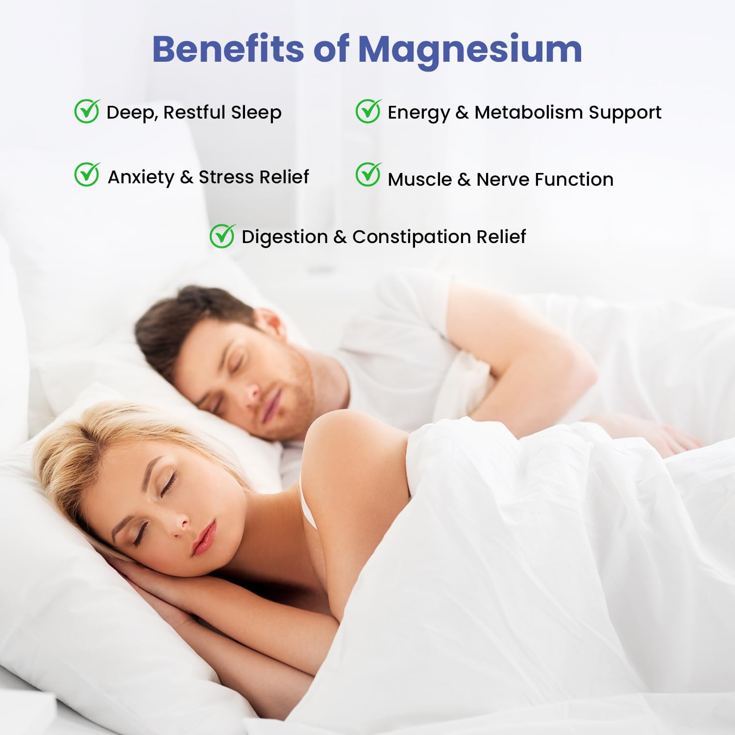 Magnesium Complex for Sleep, Relaxation, Digestion & Calm – Magnesium Glycinate, Citrate, Bisglycinate, Carbonate, Malate, Orotate, Taurate, + Humic/Fulvic for High Absorption - 90 ct. VITAMIZED buy supplements canada