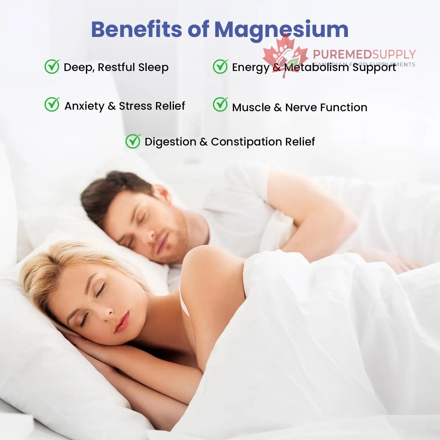 Magnesium Complex for Sleep, Relaxation, Digestion & Calm – Magnesium Glycinate, Citrate, Bisglycinate, Carbonate, Malate, Orotate, Taurate, + Humic/Fulvic for High Absorption - 90 ct. VITAMIZED buy supplements canada