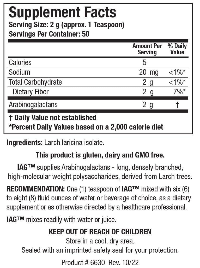 Biotics Research IAG Easy to Dissolve Prebiotic Powdered Formula, Immune Support, Gut Health, Stimulate Butyrate Production, Colon Health 3.6 Ounces BIOTICS RESEARCH buy supplements canada
