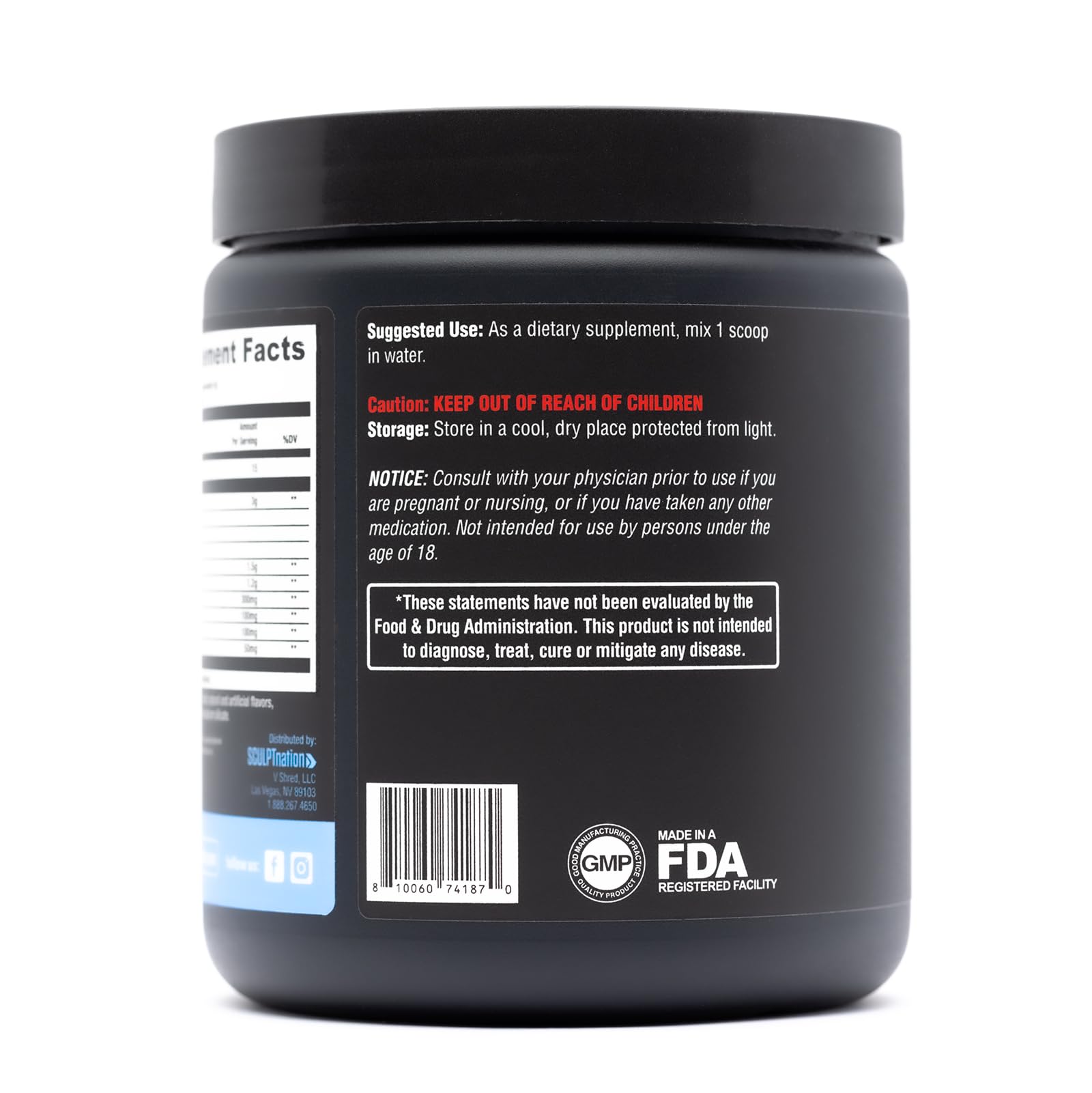 Sculpt Nation by V Shred PreWorkout - Premium Pre Workout Powder with Amino Acids Sculpt Nation buy supplements canada