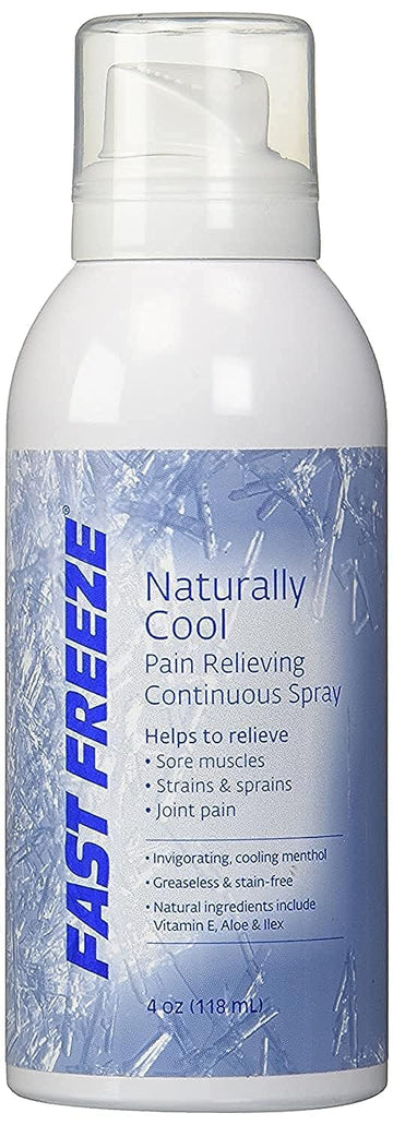 Fast Freeze All-Natural Cooling Pain Relief Therapy: Continuous Spray, 4 fl oz Fast Freeze buy supplements canada