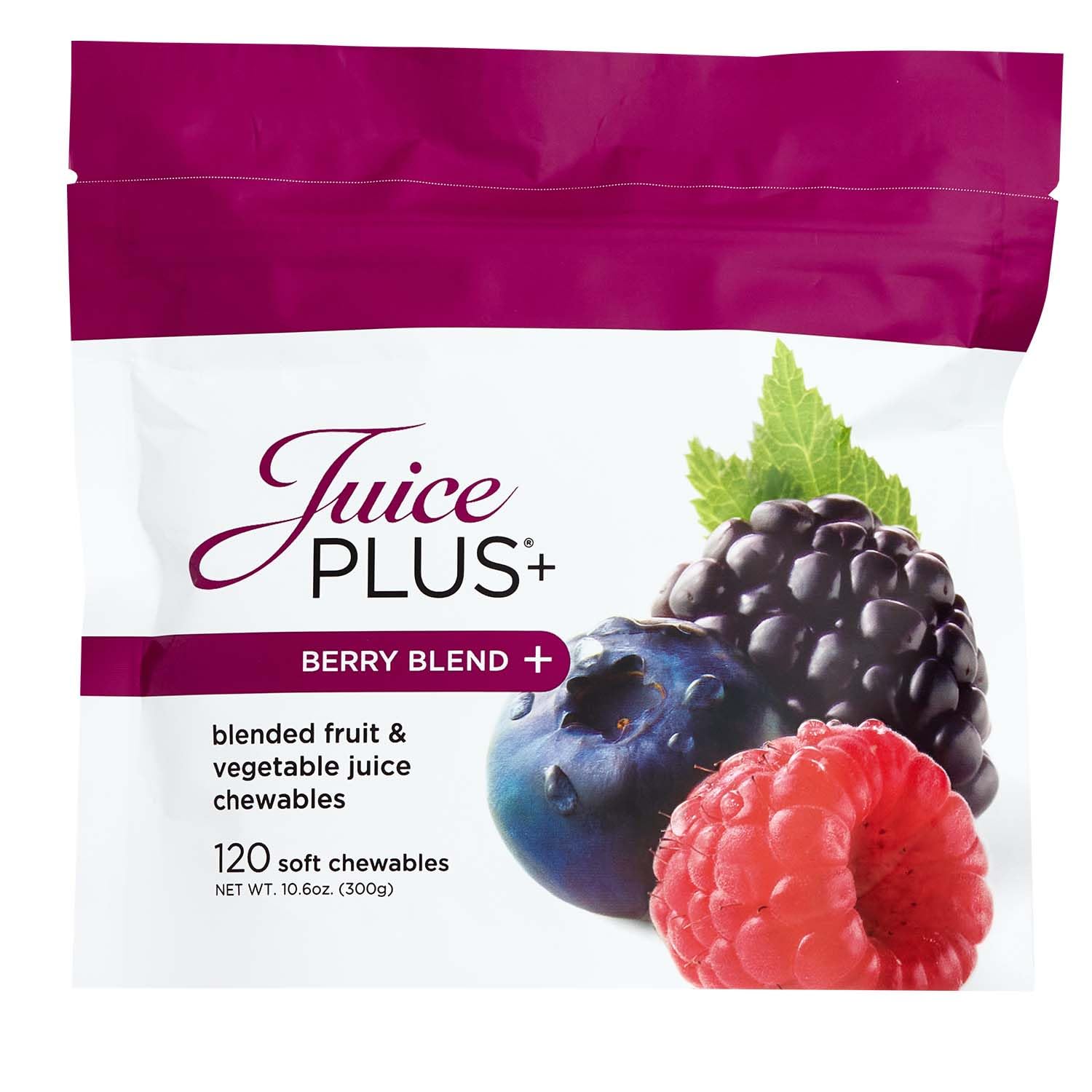 Juice Plus+ Berry Blend Soft Chews (Chewables) - Daily Nutrition from 12 Plants with Whole Fruit, Vegetable, & Berry - Raspberry, Bilberry, Blueberry, and More! for Adults and Kids - (1-mo, 30 Chews) Juice Plus+ buy supplements canada