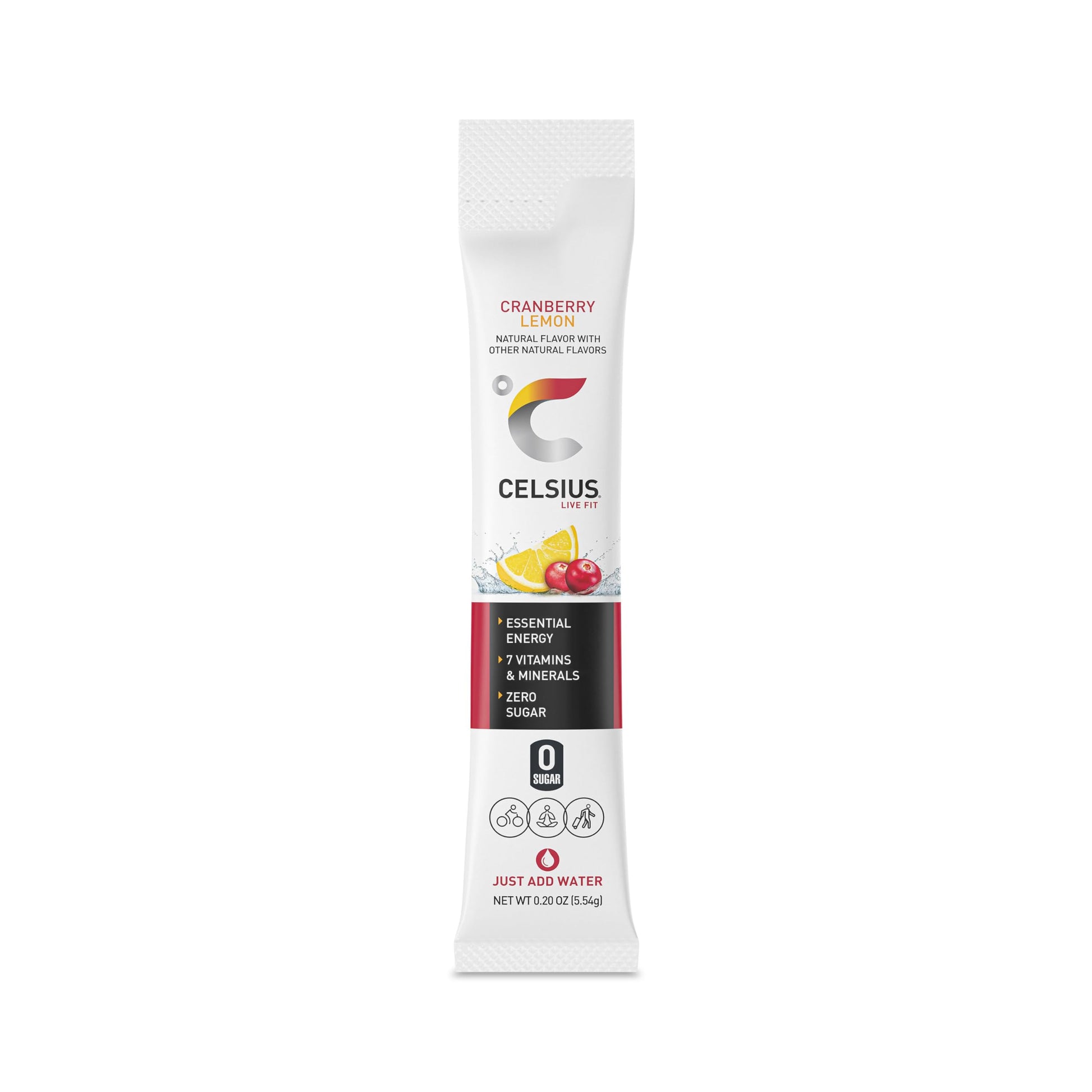 CELSIUS On-the-Go Powder Stick Packs, Cranberry Lemon, 2.7 Ounce - 14 Count CELSIUS buy supplements canada
