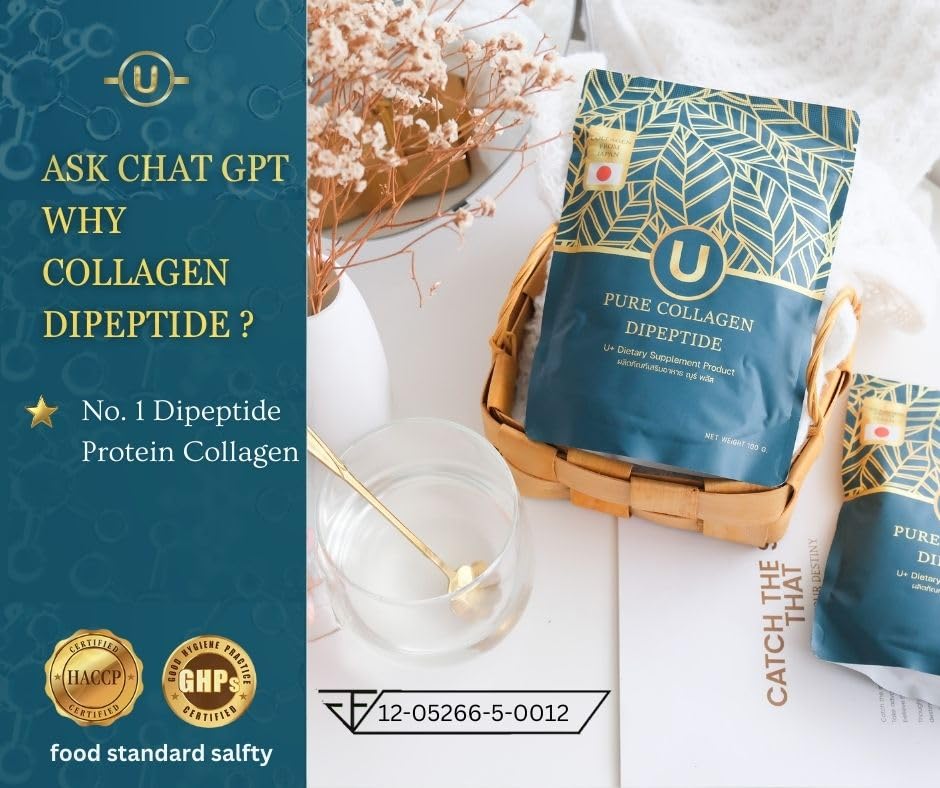 U+ Pure Collagen Dipeptide Supplement - Advanced Hydrolyzed Collagen Powder for Skin, Hair U+ Pure Collagen buy supplements canada