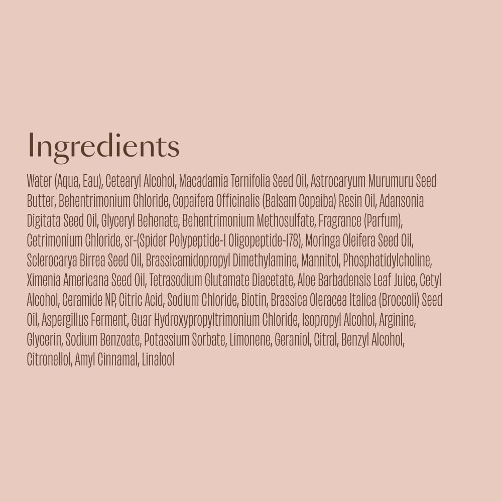 VEGAMOUR HYDR-8 Hydrate and Repair Conditioner - Hydrating Conditioner with Marula Oil, Moringa Oil, Ceramides & Biotin, Natural Conditioner for Dry Hair VEGAMOUR buy supplements canada