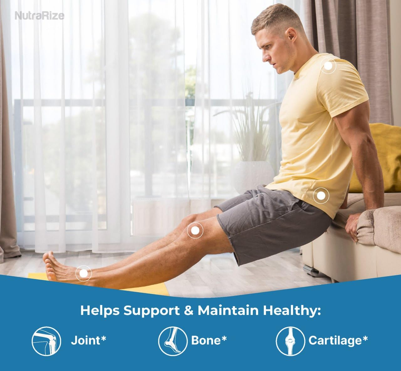 BioJoint Plus - BioJoint Plus Advanced Joint Support Formula, BioJoint Supplement, BioJoint Maximum Strength Pills for Joint Wellness and Mobility, Bio Joint Plus Reviews (60 Capsules) NutraRize buy supplements canada