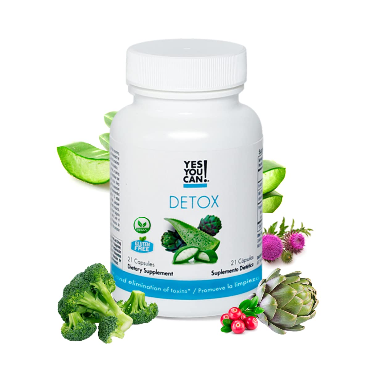 Yes You Can! Natural Detox Cleanse - Daily Cleanse Supplement for Men & Women Yes You Can! buy supplements canada