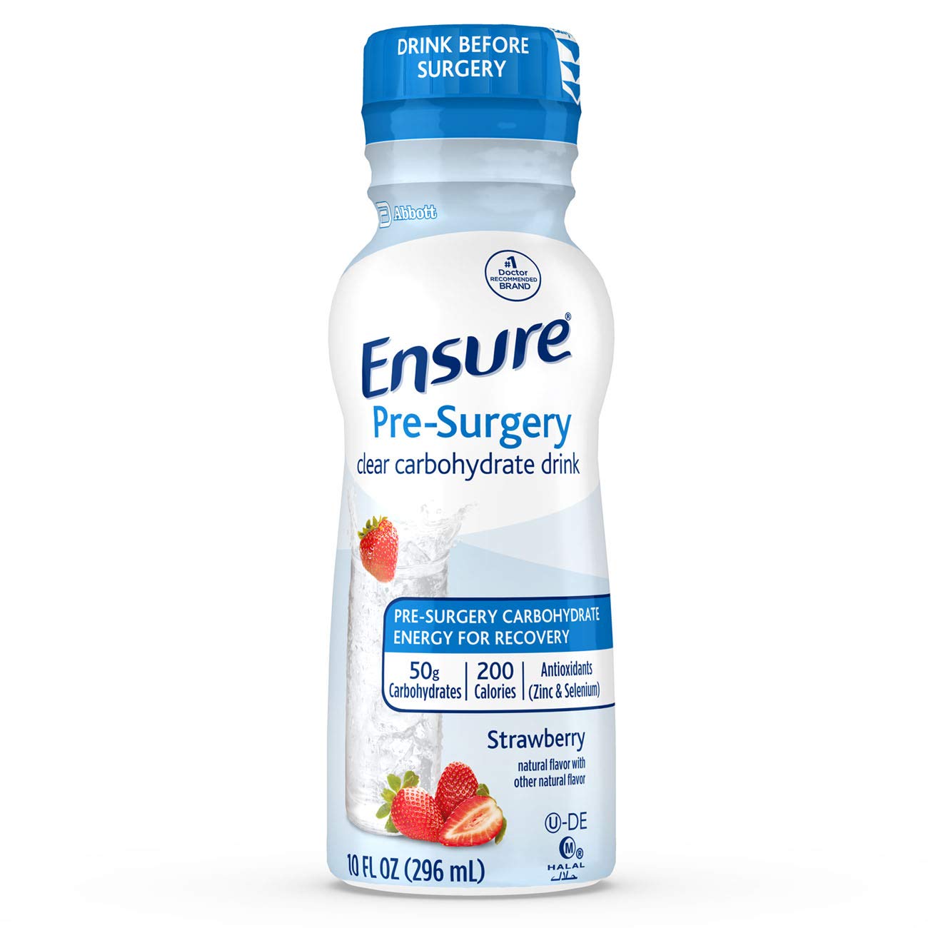 Ensure Pre-Surgery, Clear Carbohydrate Drink, Strawberry, 10 fl oz, 4 Count Ensure Surgery buy supplements canada