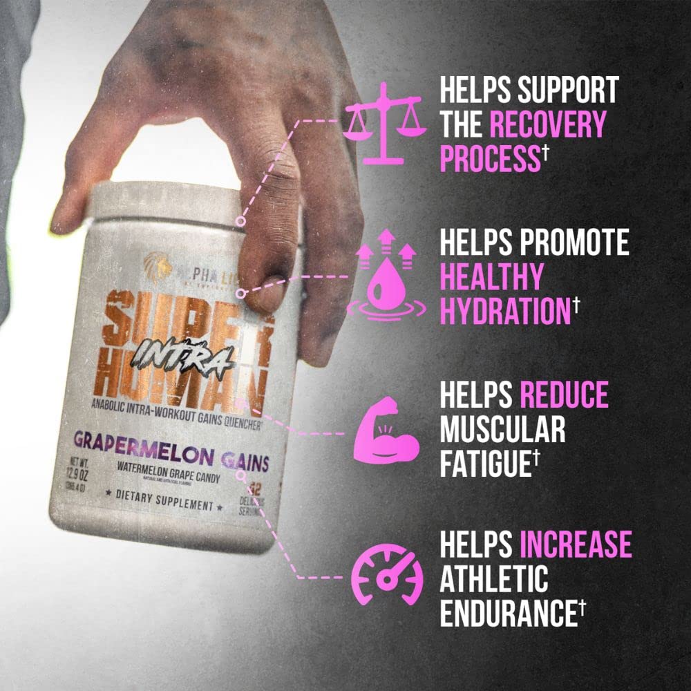 Alpha Lion Superhuman Intra Workout Powder for Men & Women, Amino Acids Drink ALPHA LION buy supplements canada