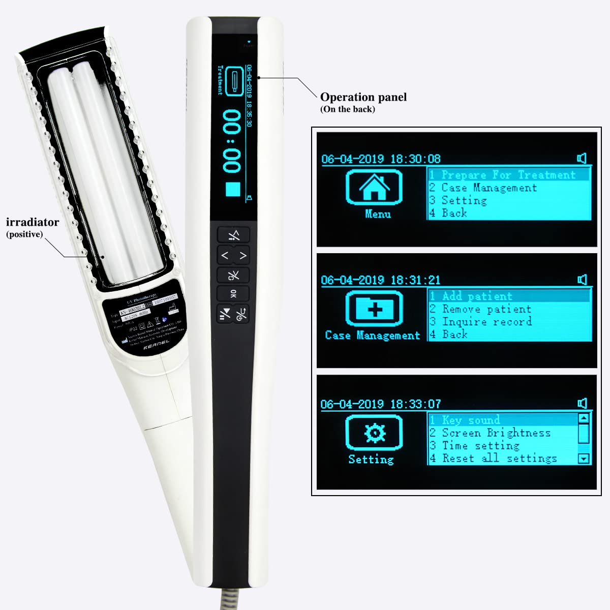 AUSPA UV Phototherapy Lamp Light Home Use Portable AUSPA buy supplements canada