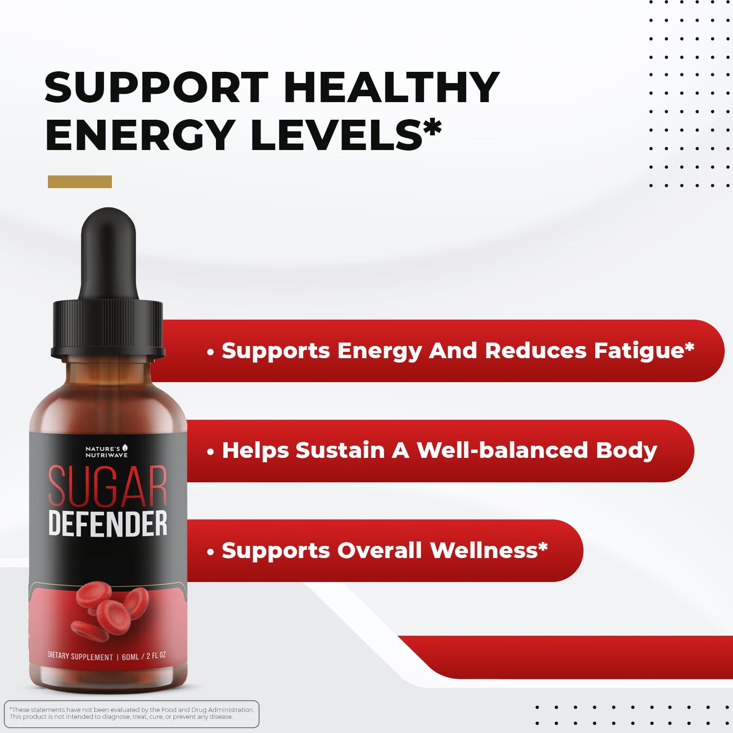 Nature’s NutriWave Defender Drops – Plant-Based Liquid Formula – Natural Ingredients, Non-GMO, Easy to Use, Made in USA – 60 mL, 60 Servings, 6 Month Supply Nature’s NutriWave buy supplements canada