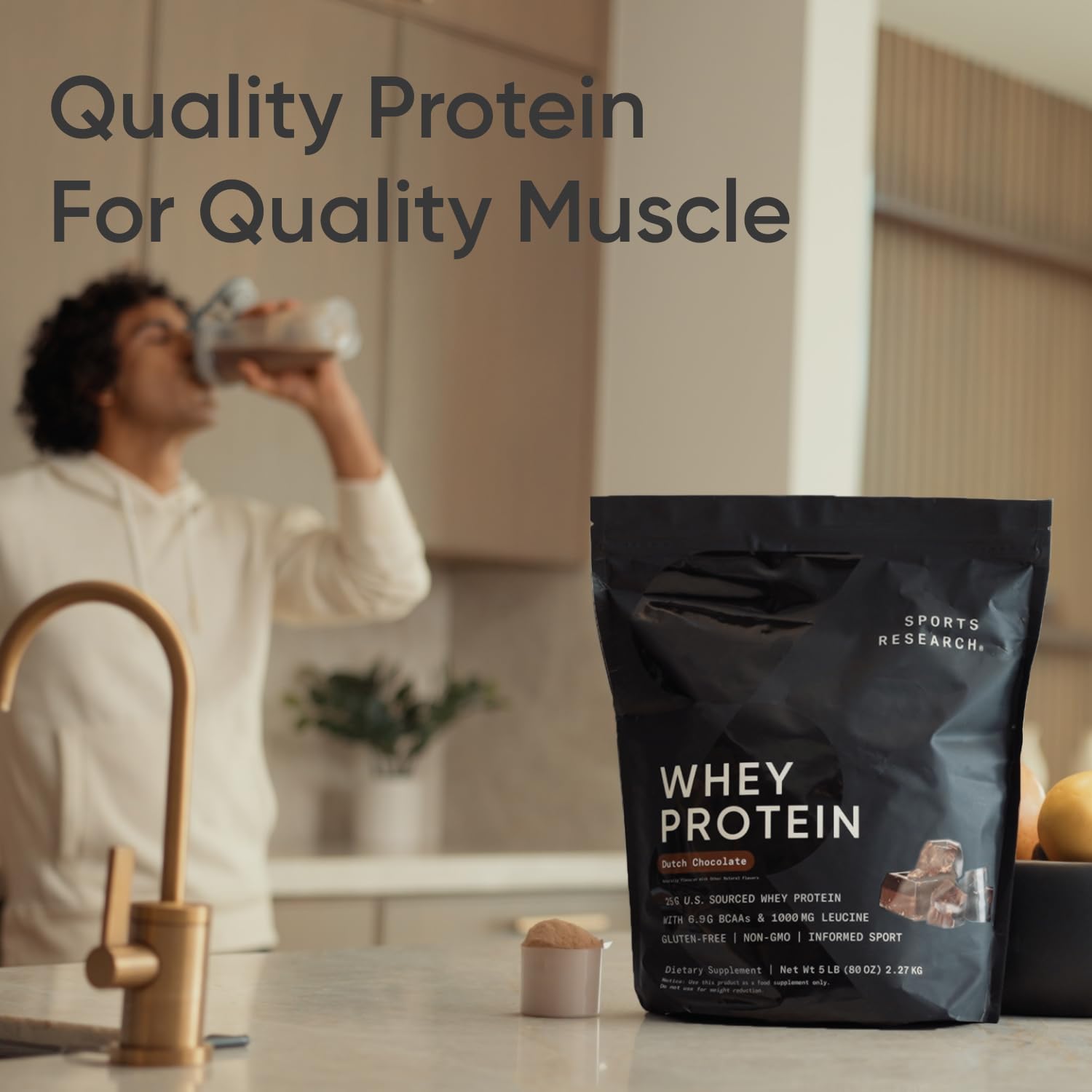 Sports Research Whey Protein - Sports Nutrition Whey Isolate Protein Powder Sports Research buy supplements canada