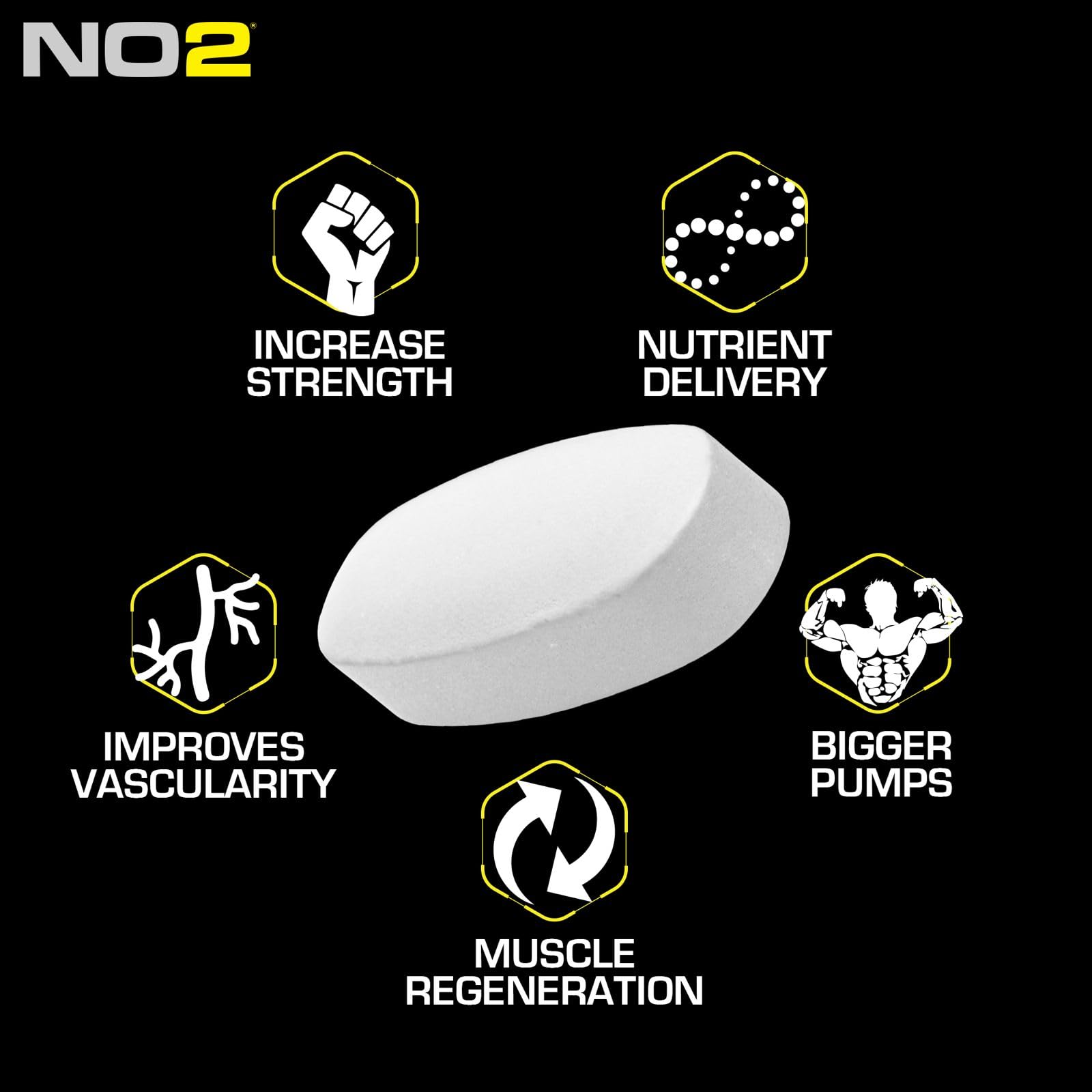 MRI Performance NO2 Nitric Oxide Booster, Original Formula with 3,000mg L-Arginine & AAKG, Nitric Oxide Production, Healthy Blood Pressure & Heart Health (90 Caplets) MRI buy supplements canada