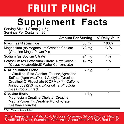 5% Nutrition Rich Piana Kill It Pre Workout Powder w/Creatine, Jitter-Free Caffeine 5% Nutrition buy supplements canada