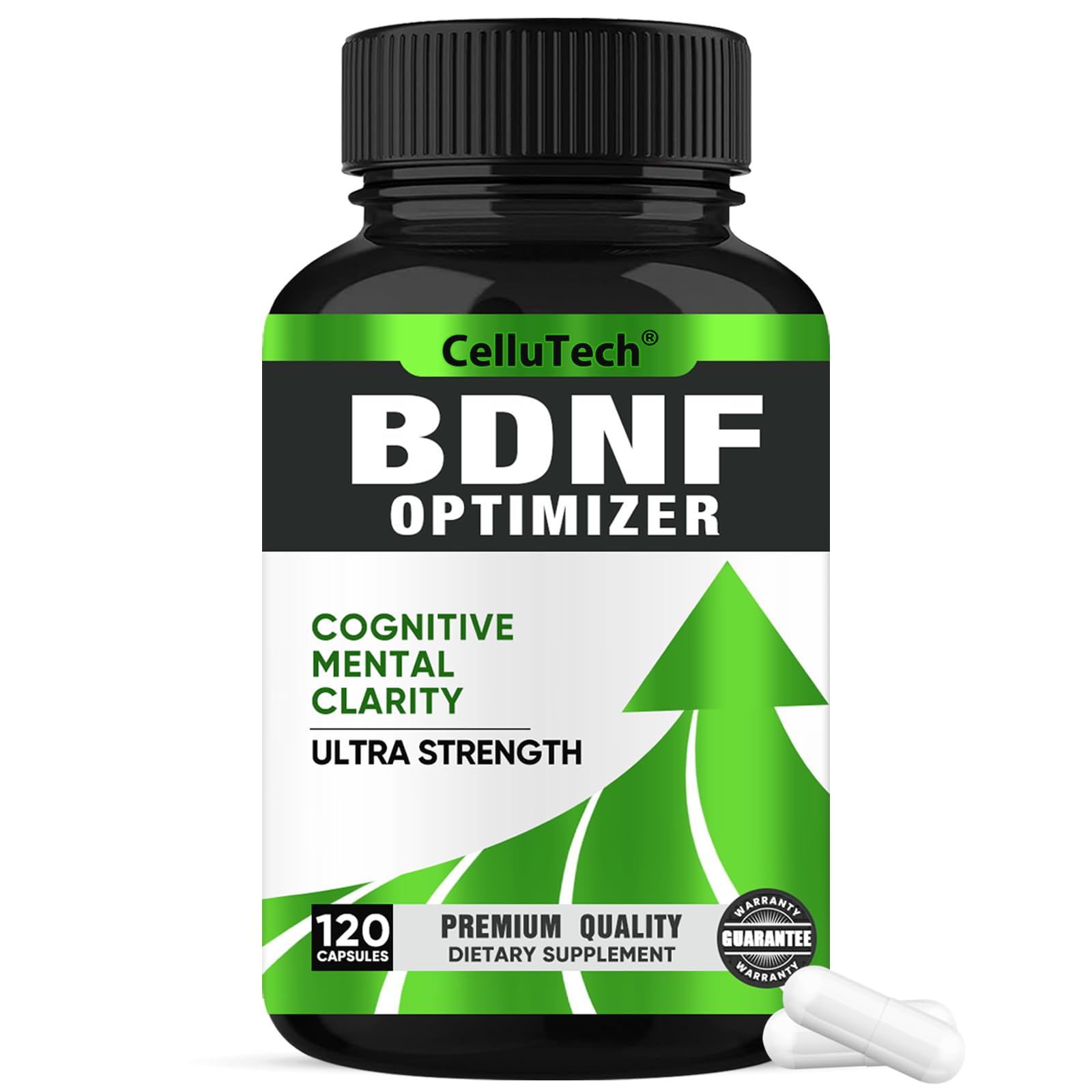 Nootropic Brain Supplement for Memory & Focus Support – Advanced Cognitive Formula for Mental Clarity & Mood Balance with Bacopa Monnieri, Lion's Mane, Alpha GPC & Omega-3 – 120 Capsules CelluTech buy supplements canada