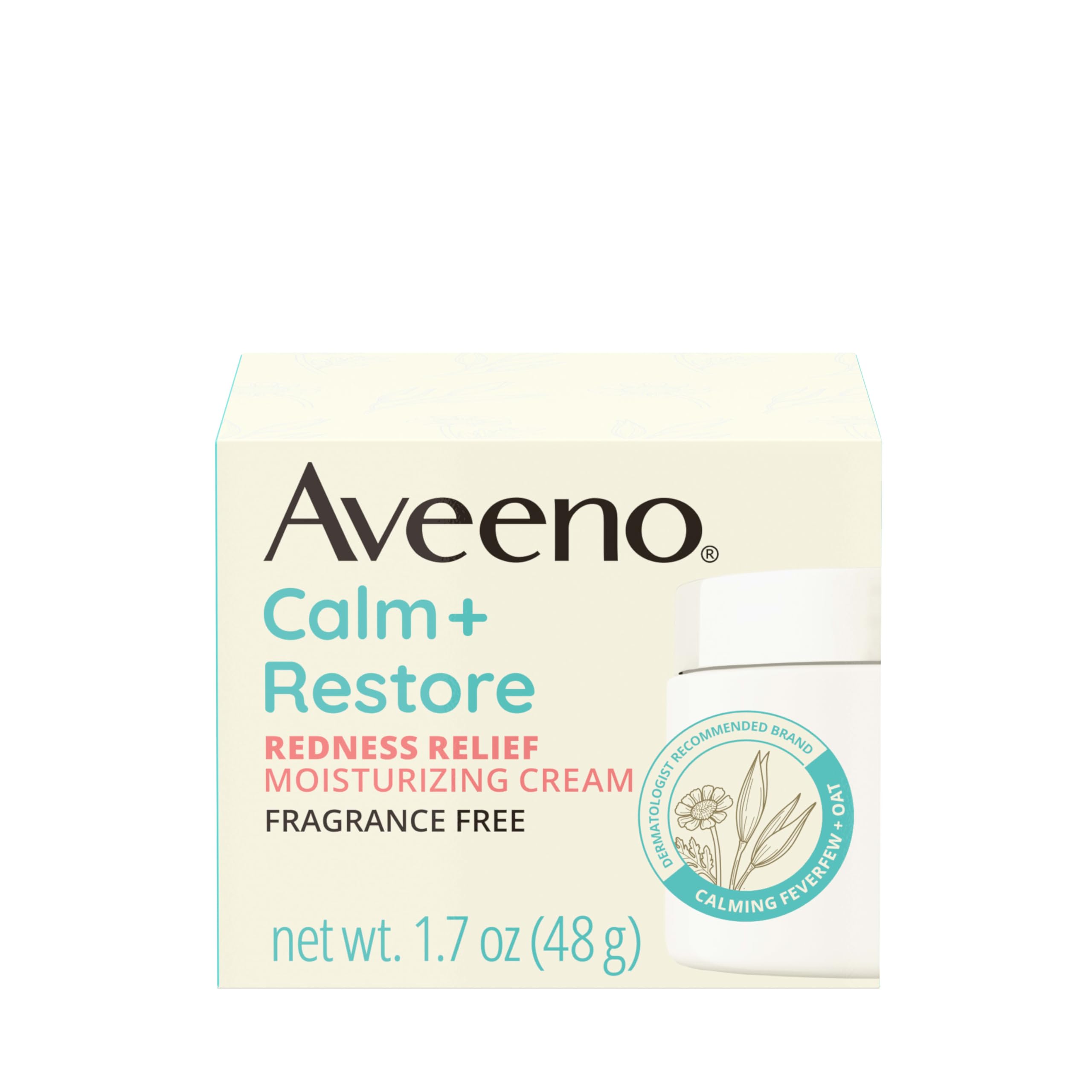Aveeno Calm + Restore Facial Moisturizer Face Cream for Redness Relief, Non-Comedogenic Aveeno buy supplements canada