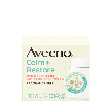Aveeno Calm + Restore Facial Moisturizer Face Cream for Redness Relief, Non-Comedogenic Aveeno buy supplements canada