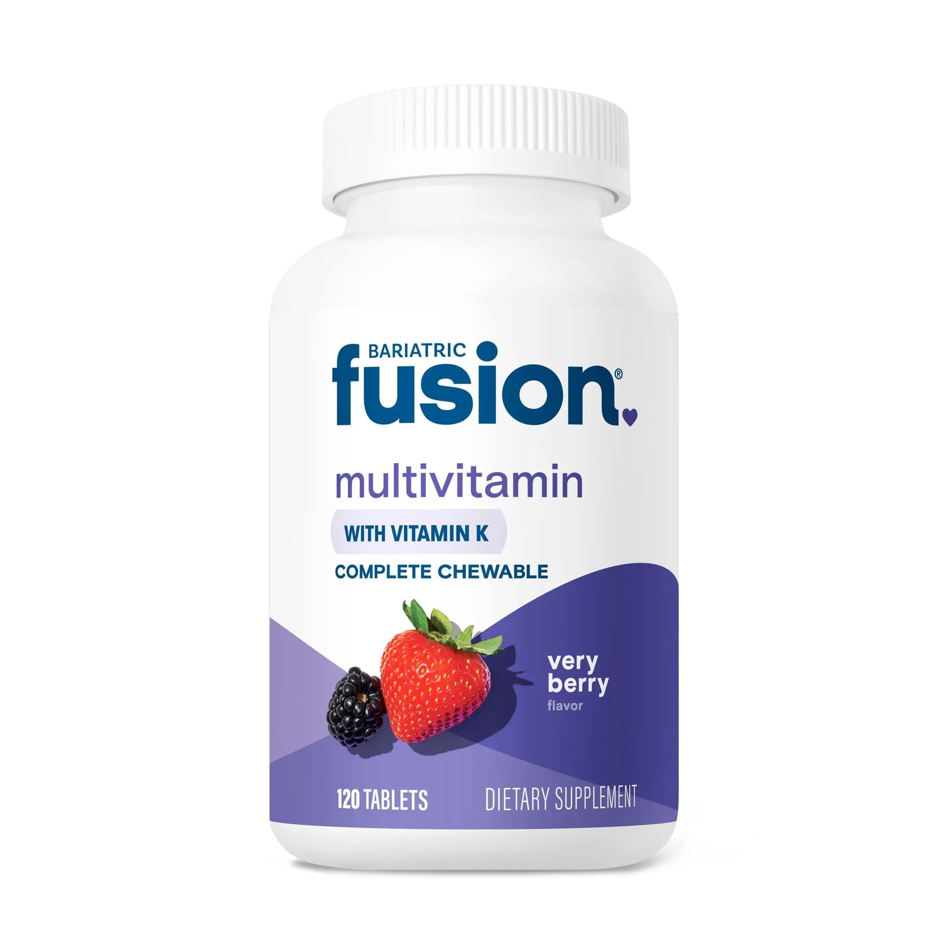 Bariatric Fusion Very Berry Complete Chewable Bariatric Multivitamin with Iron and Vitamin K for Bariatric Surgery Patients Including Bariatric Fusion buy supplements canada
