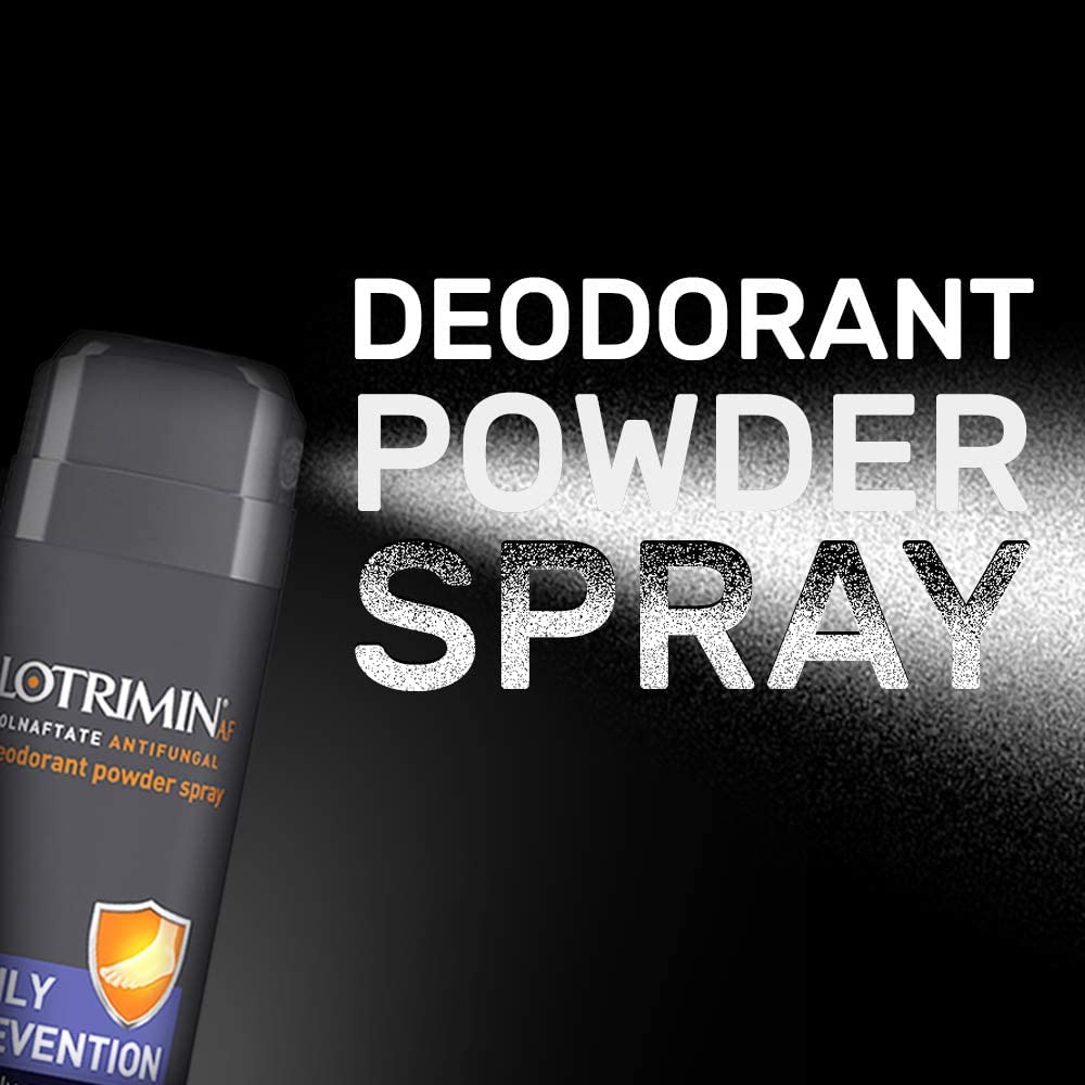 Lotrimin AF Athlete's Foot Daily Prevention Deodorant Powder Spray Lotrimin buy supplements canada