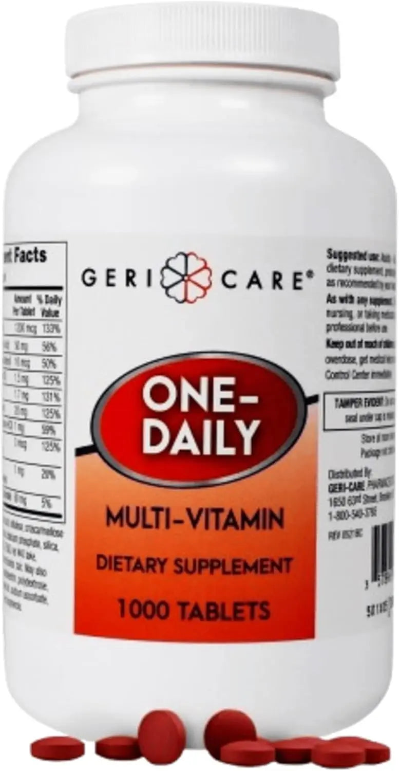 GeriCare Multivitamin Supplement Tablets, (Bottle of 1000) GeriCare buy supplements canada