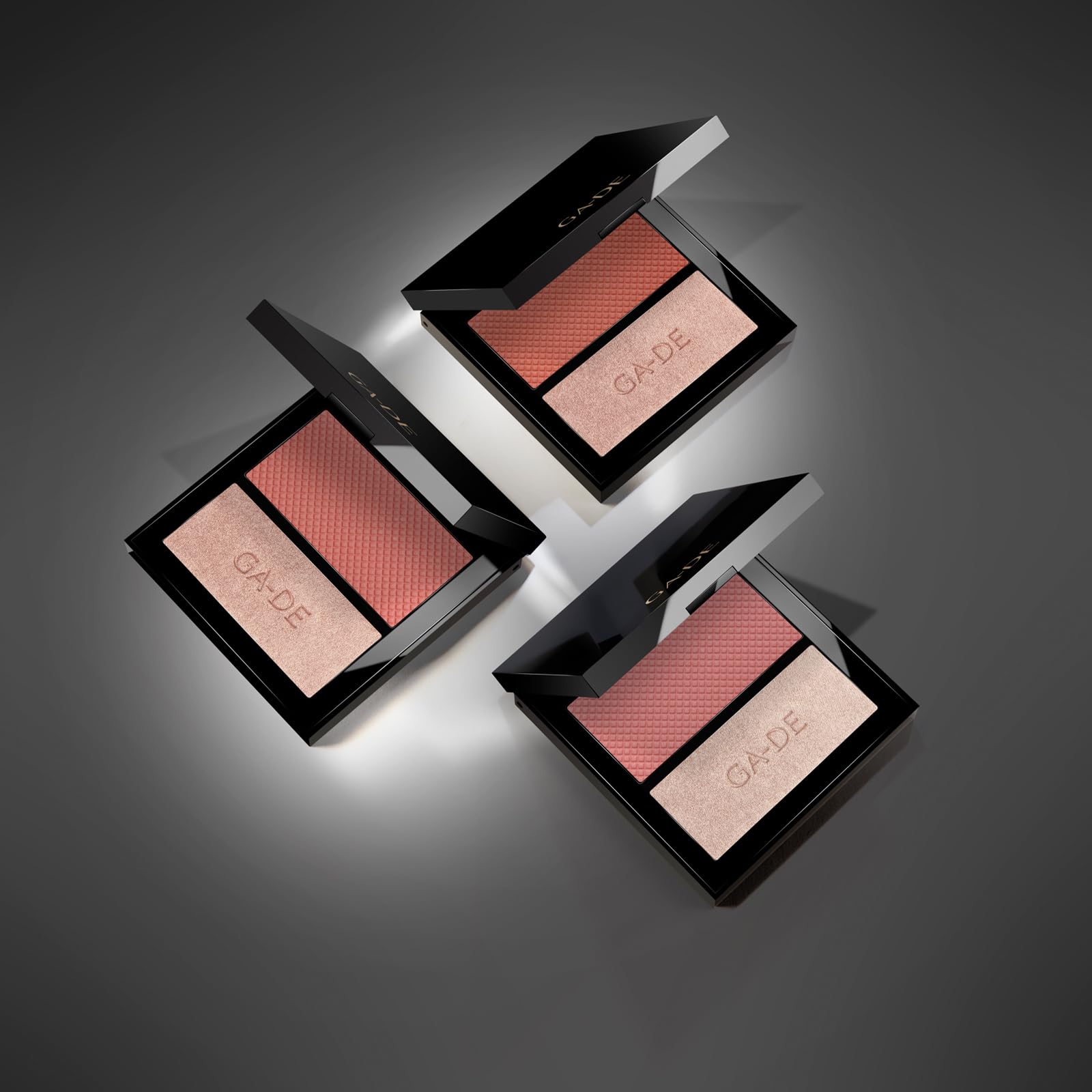GA-DE Velveteen Blush and Shimmer Duet, 50 - Formulated with Micronized Pearls and Pigments for Sculpting Face and Décolleté - Paraben-Free - 0.26 oz GA-DE buy supplements canada