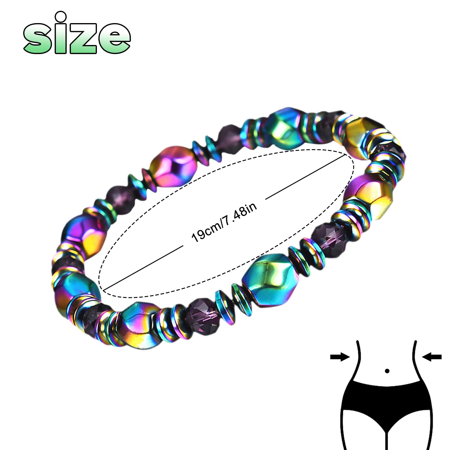 AGSIXZLAN 3pcs Adjustable Lymph Drainage Carnelian Magnetic Bracelet,Slimming Magnetic AGSIXZLAN buy supplements canada
