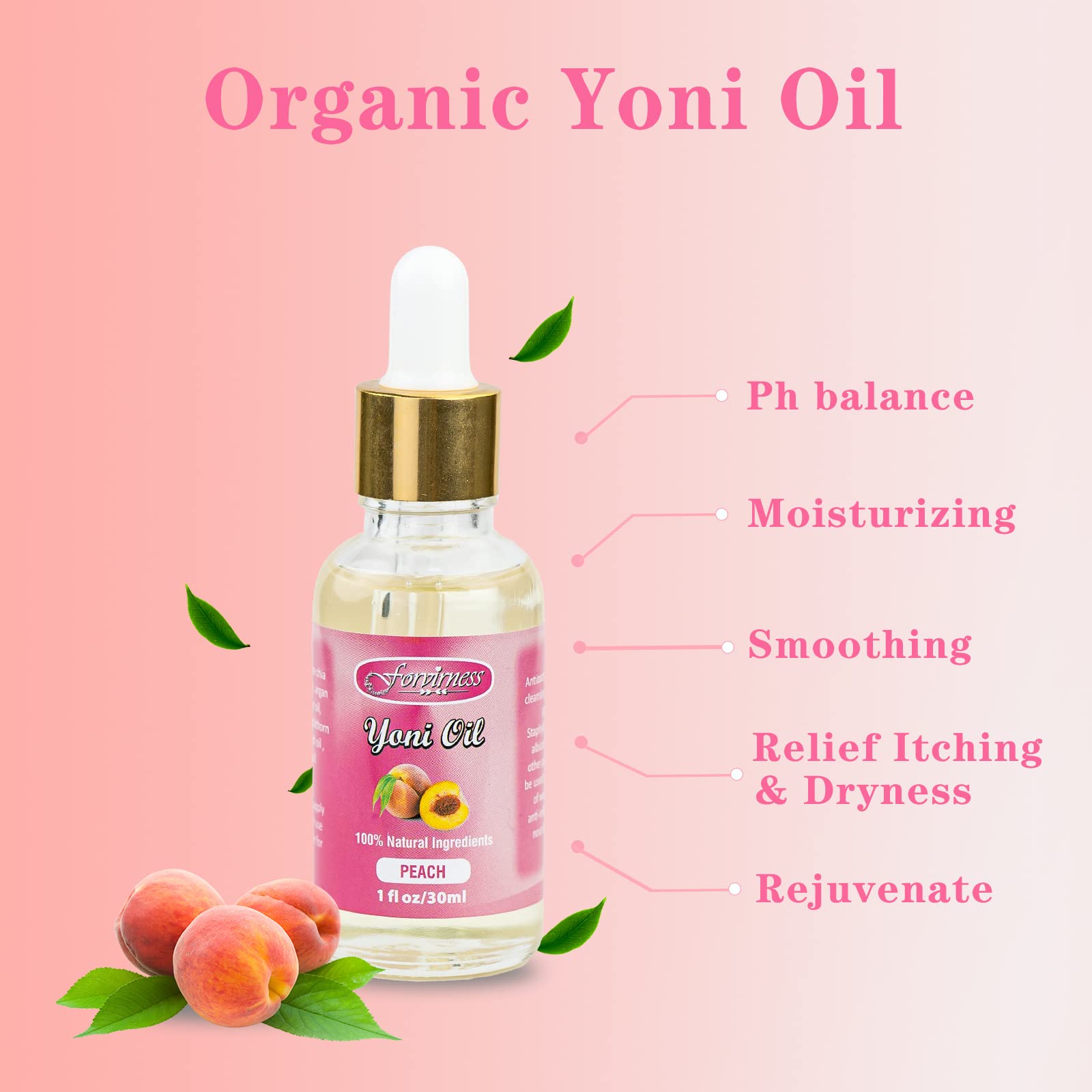 forvirness Feminine Wash & Natural Yoni Oil Set - Cleanse, Remove Odor, pH Balance for Women forvirness buy supplements canada