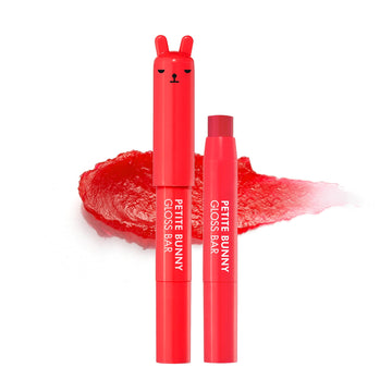 TONYMOLY Petit Bunny Lip Gloss – Easter Basket Stuffer, Cute Bunny Lip Crayon, Hydrating Korean Lip Gloss with Vitamin E for Soft, Juicy Cherry TONYMOLY buy supplements canada
