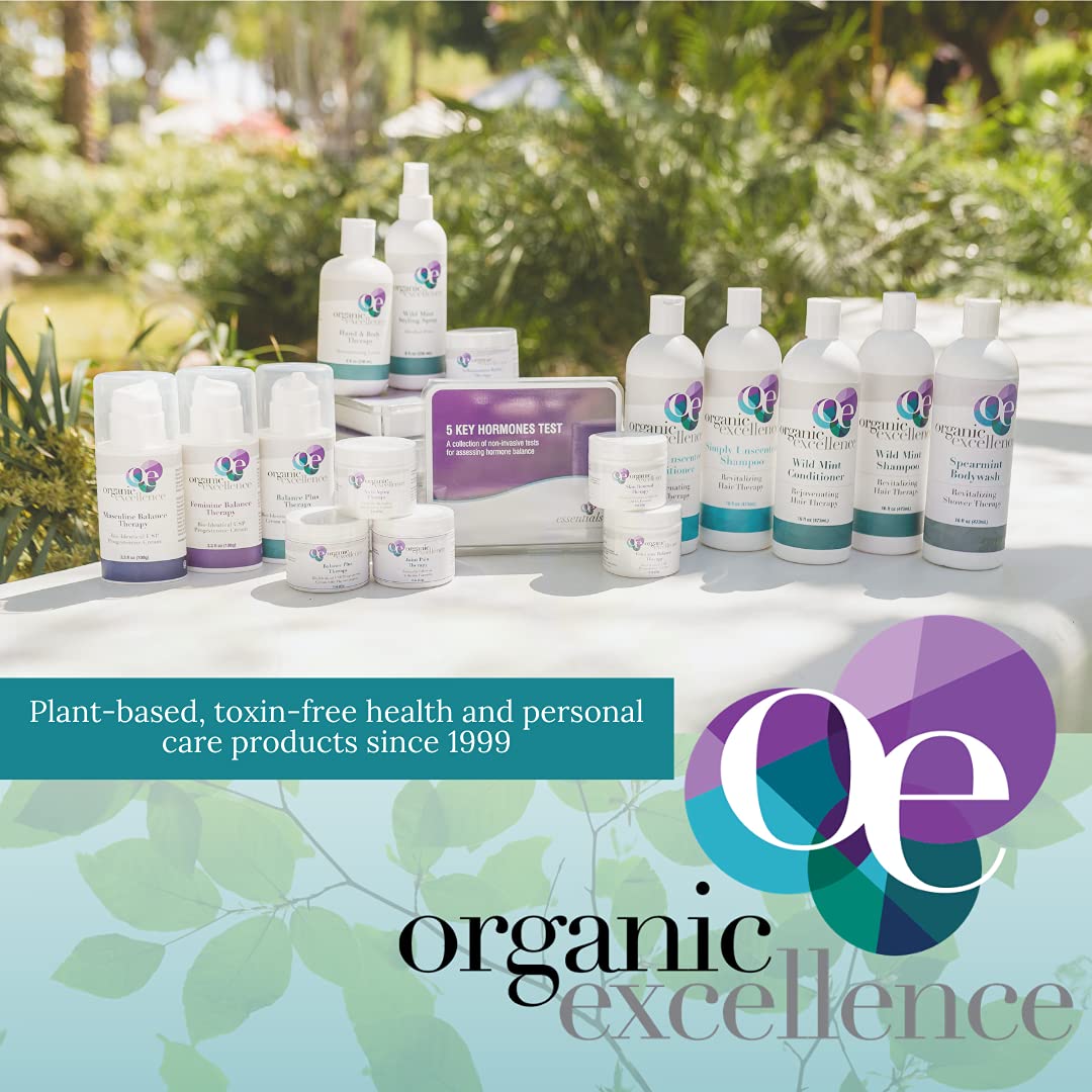Organic Excellence Balance Plus Therapy - USP Bioidentical Organic Progesterone Cream for Women - with Phytoestrogens - for Menopause Relief and Natural Hormone Balance, 3.3 fl oz (100g) Organic Excellence buy supplements canada