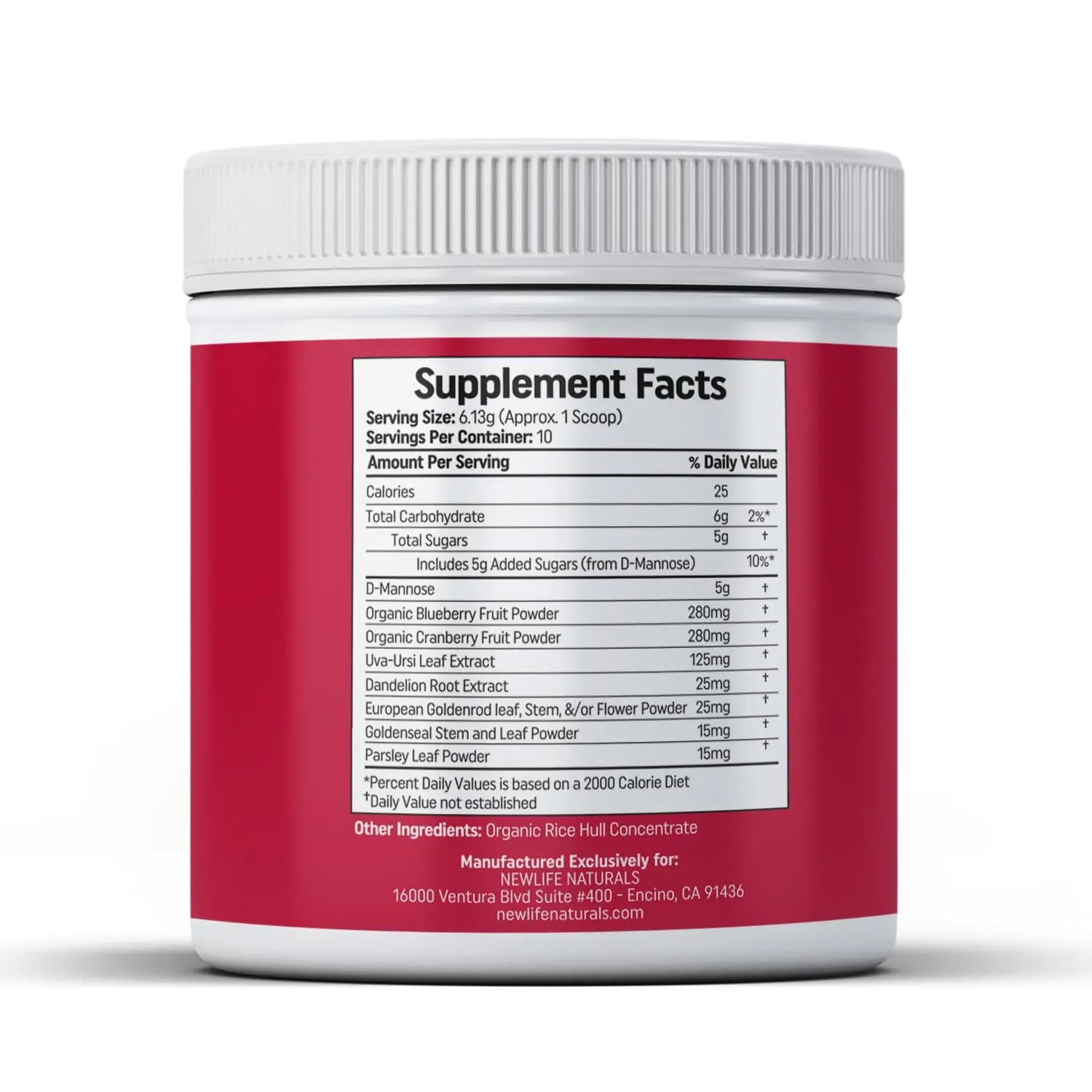 NewLife Naturals UT Revive with D Mannose Powder – UT Support for Urgency, Natural Urinary Tract Health for Women - with Cranberry, Blueberry & Botanicals – Short Term Potent Formula - 10 Servings NewLife Naturals buy supplements canada