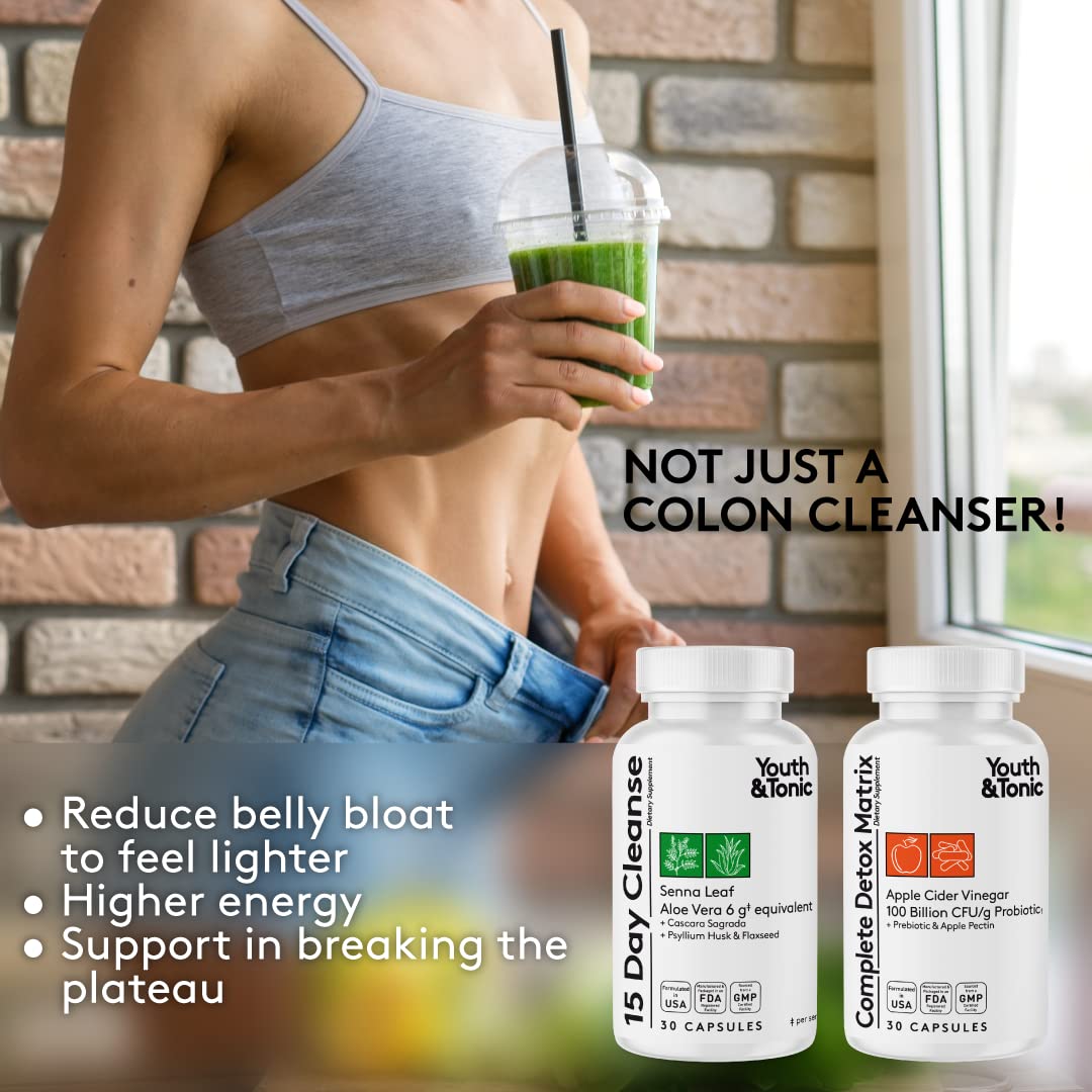 Youth & Tonic Complete Body Detox for Cleanse, Normal Acidity Gut Level and Water Youth & Tonic buy supplements canada
