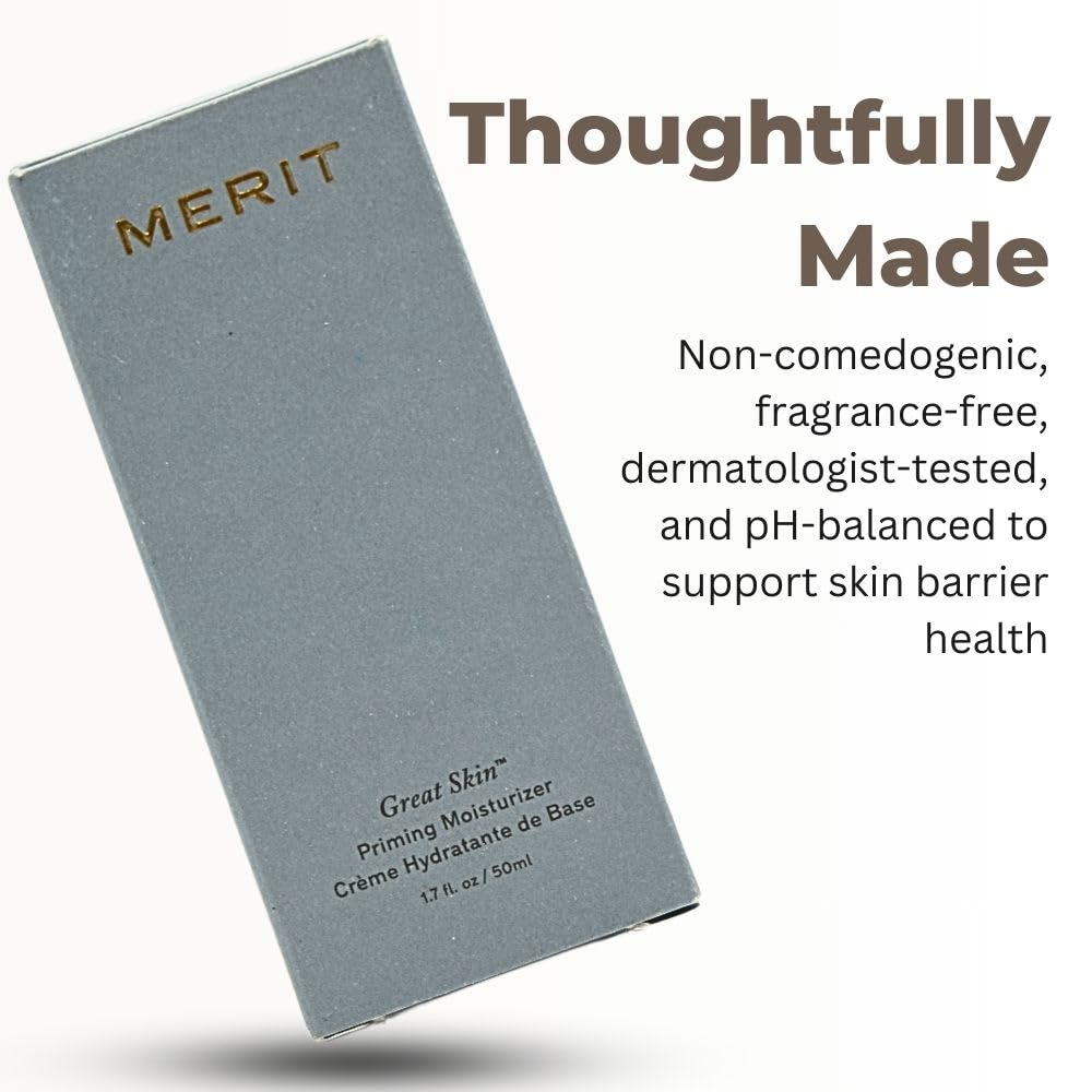 Merit Great Skin Priming And Firming Moisturizer With Peptides And Hyaluronic Acid Merit buy supplements canada