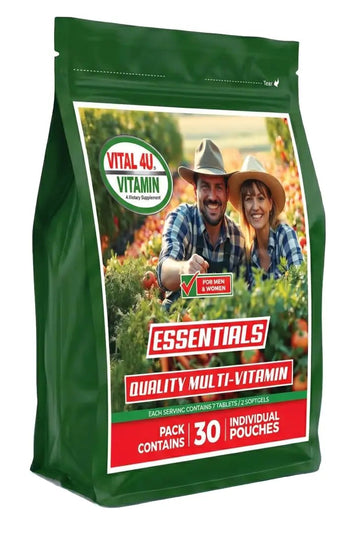 VITAL 4U® Vitamin Essentials - Daily Multivitamin for Both Men and Women, Immune Support, Multimineral Formula - 30 Servings VITAL 4U buy supplements canada