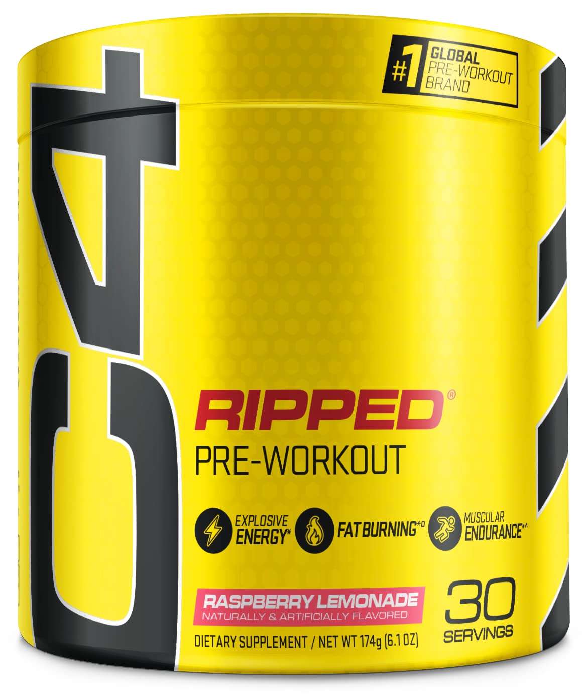 Cellucor C4 Ripped Pre Workout Powder Raspberry Lemonade | Creatine Free + Sugar Free Cellucor buy supplements canada