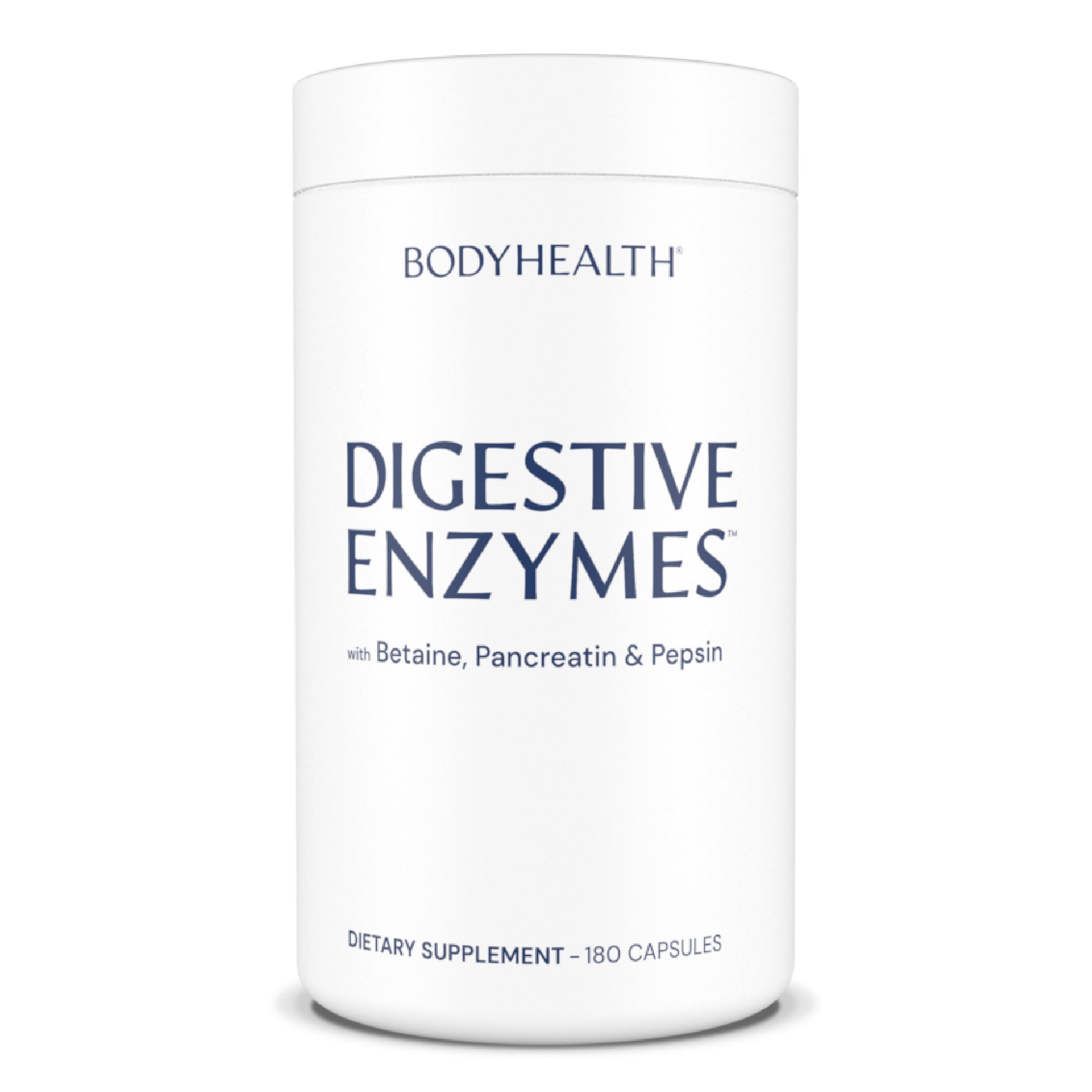 BodyHealth Digestive Enzymes Full Spectrum Digestive Support (180 caps), Betaine, Pepsin, Pancreatin BPP Loaded with Enzymes and Probiotics, Re BodyHealth buy supplements canada