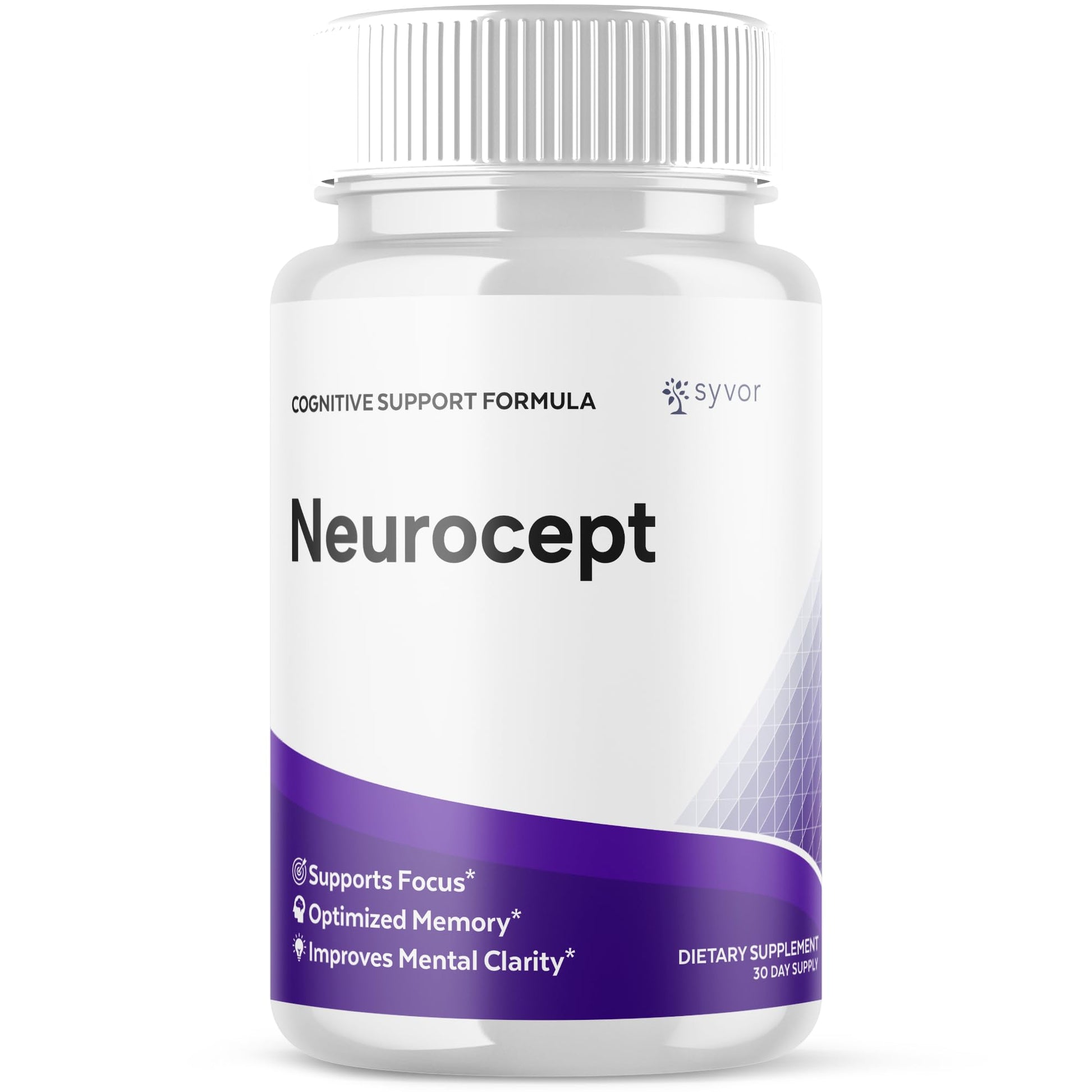 Neurocept Capsules, Official Neurocept Brain Supplement Pills with All Natural Ingredients, Advanced Formula Support Pills with Maximum Strength Premium Vitamins for Women and Men (60 Capsules) Syvor buy supplements canada