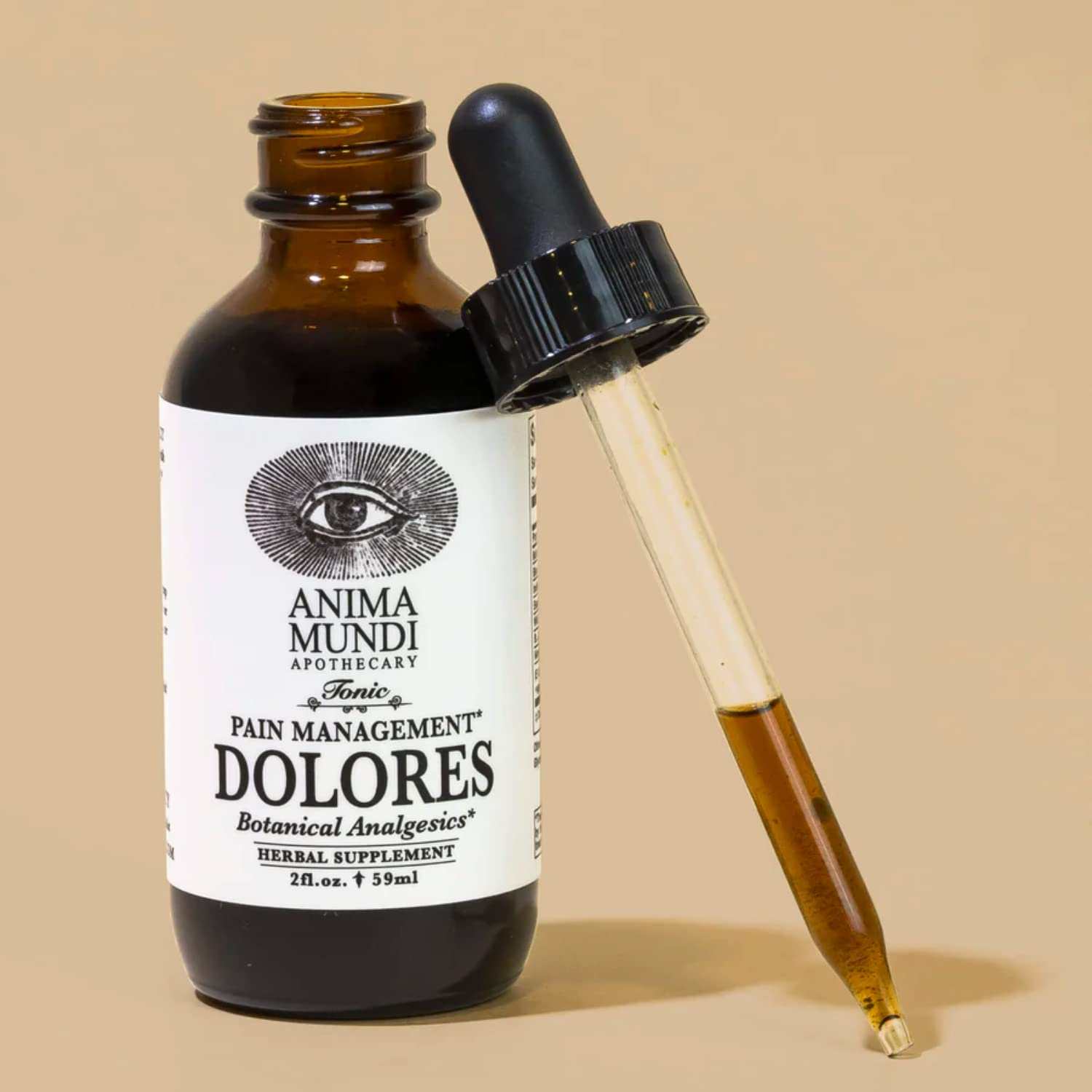 Anima Mundi Apothecary Dolores Tonic - Herbal Pain Management Supplement - Liquid Drops for Pain Management Support (2oz / 59ml) Anima Mundi Apothecary buy supplements canada