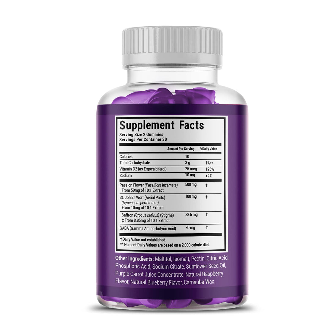 Premium Saffron Extract 88.5mg** Gummy - Appetite Control, Eye Support, Boost Energy Ceres Nature buy supplements canada