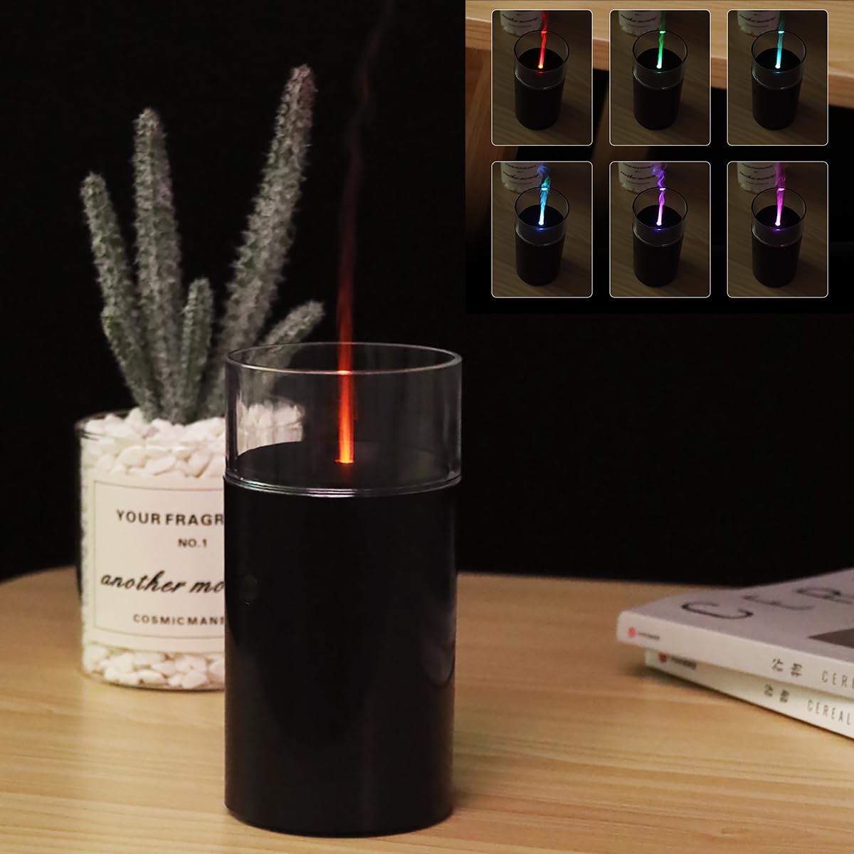 iWeeta Candlelight Diffuser,60ml Rechargeable Battery Operated Low Power Portable 10ml/H Aroma iweeta buy supplements canada