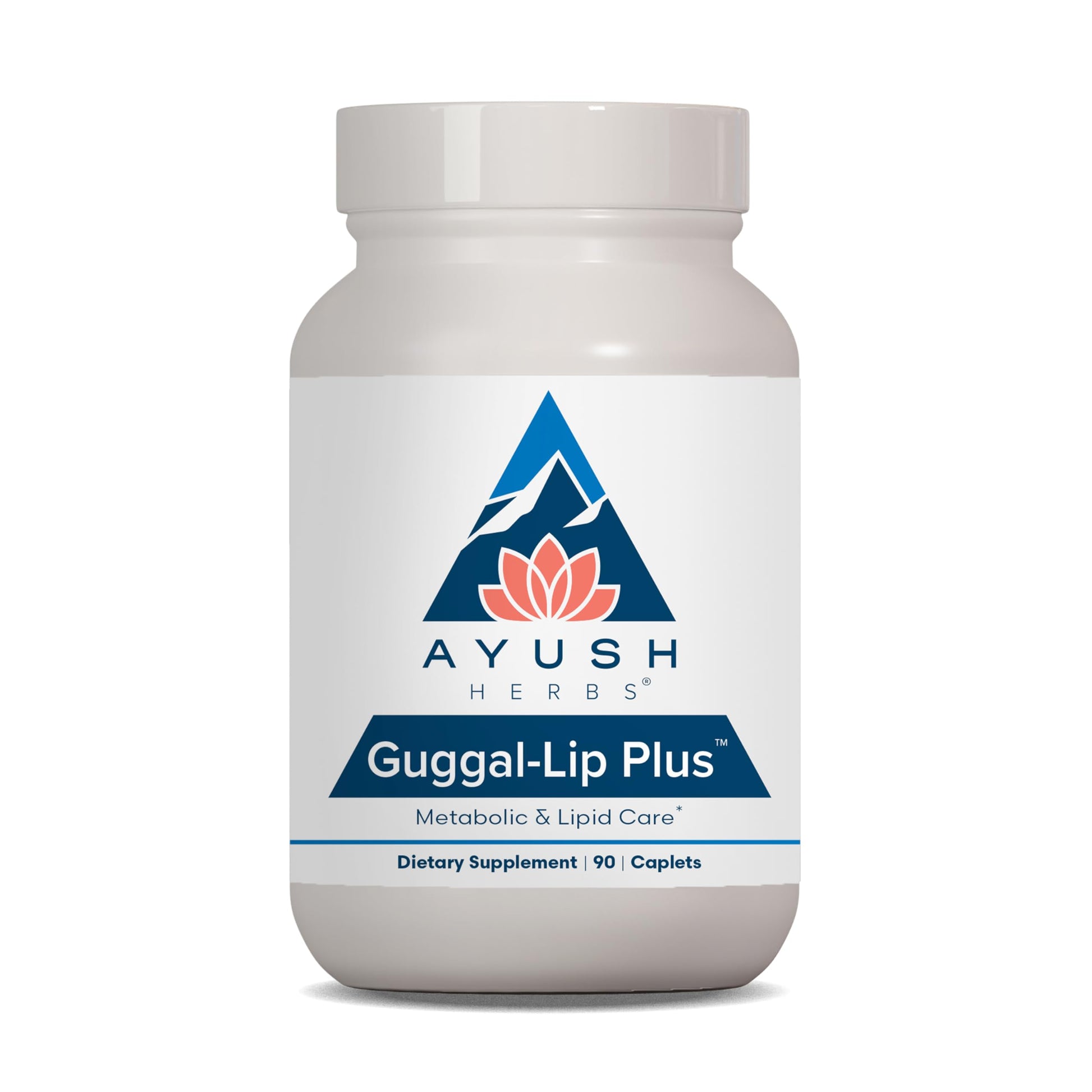 Ayush Herbs Guggal-Lip Plus - Metabolic Vitamins for Women & Men, Daily Pill, Pure & Natural Metabolic Health Supplement with Guggul - 90 Vegetarian Caplets (1 Count) Ayush Herbs buy supplements canada