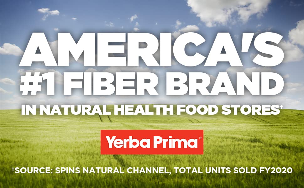 Yerba Prima Prebiotics Colon Care Fiber Caps, 180 Capsules - Five Forms of Fiber Plus FOS Yerba Prima buy supplements canada